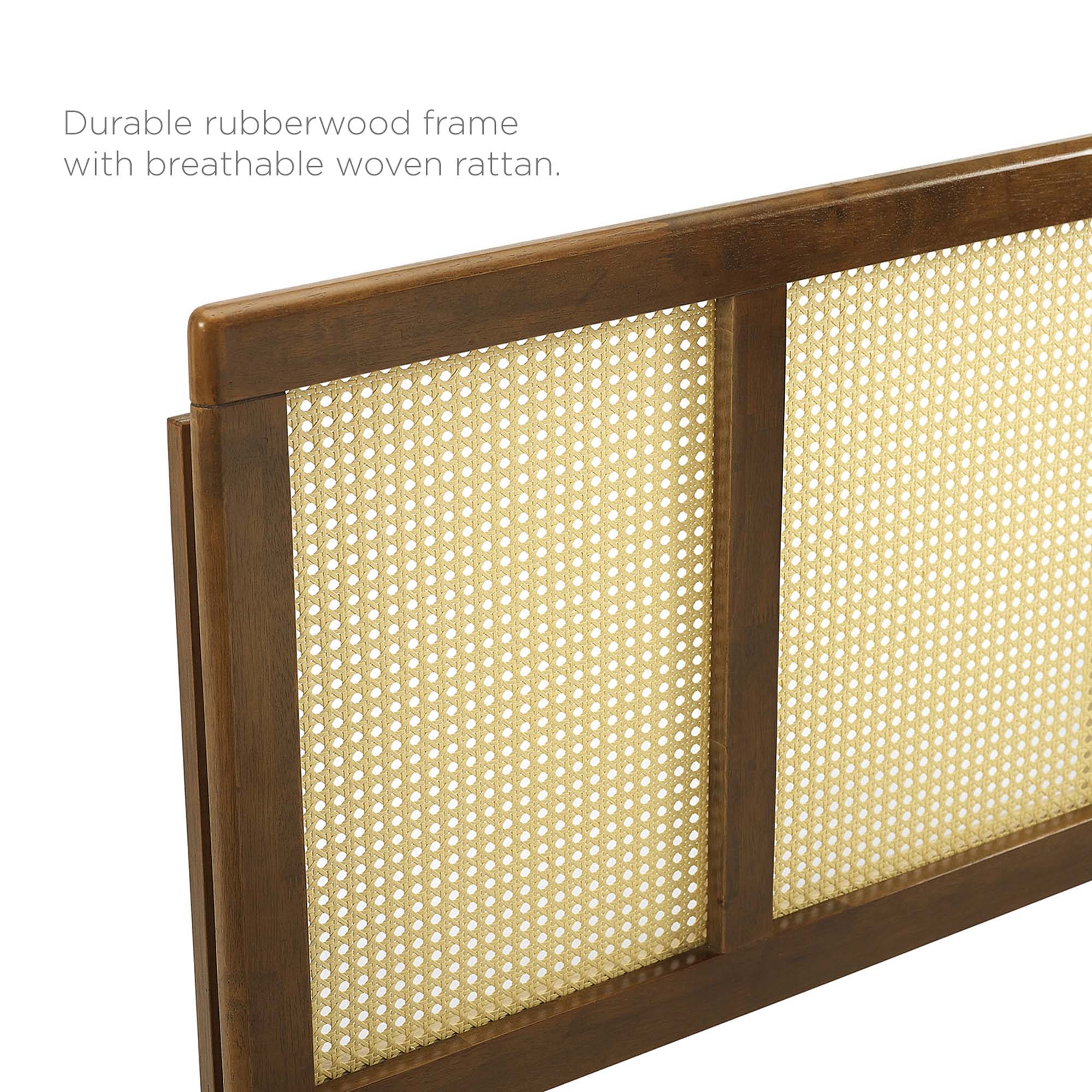 Delmare Cane Headboard by Modway