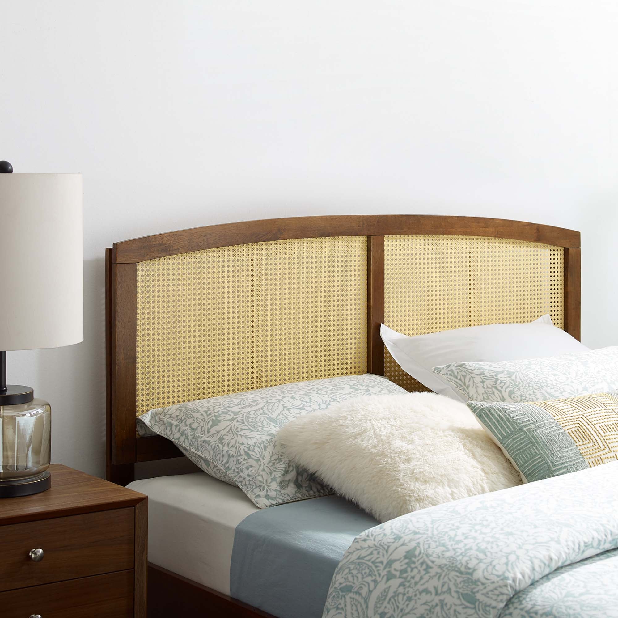 Halcyon Cane Headboard by Modway
