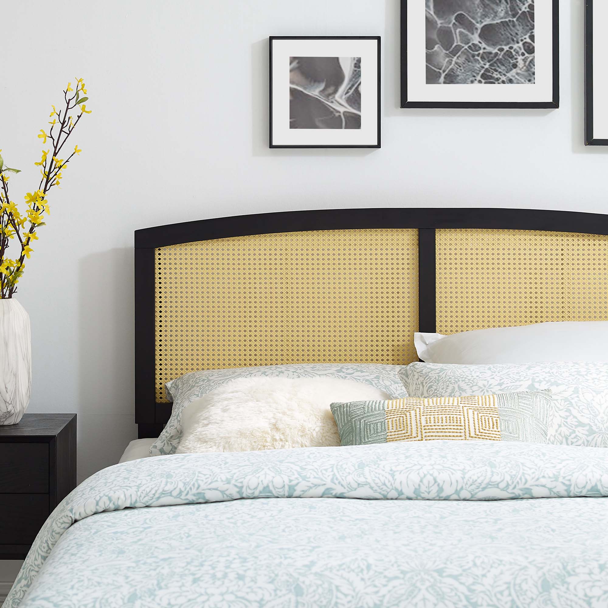 Halcyon Cane Headboard by Modway