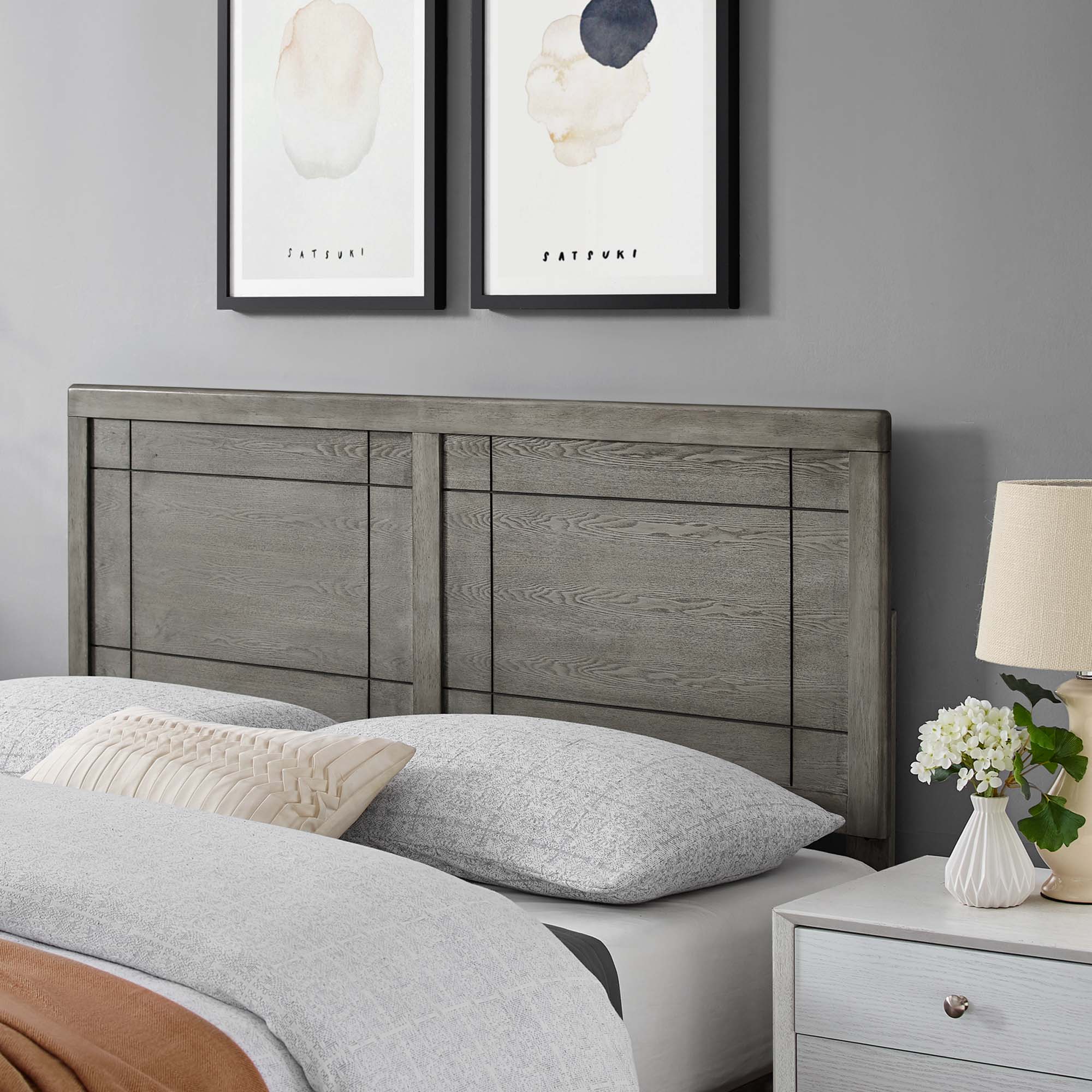 Archie Wood Headboard by Modway