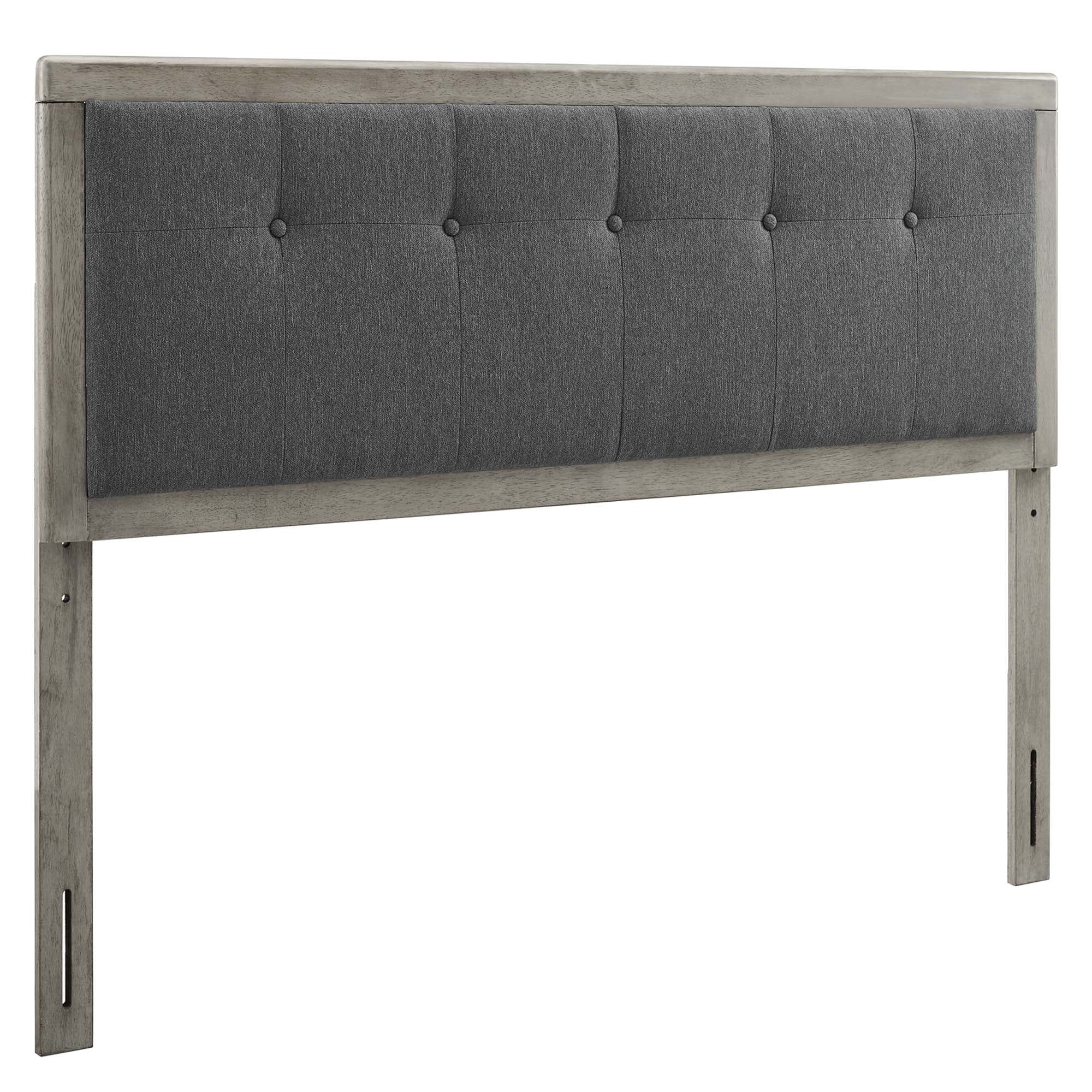Draper Tufted Fabric and Wood Headboard by Modway
