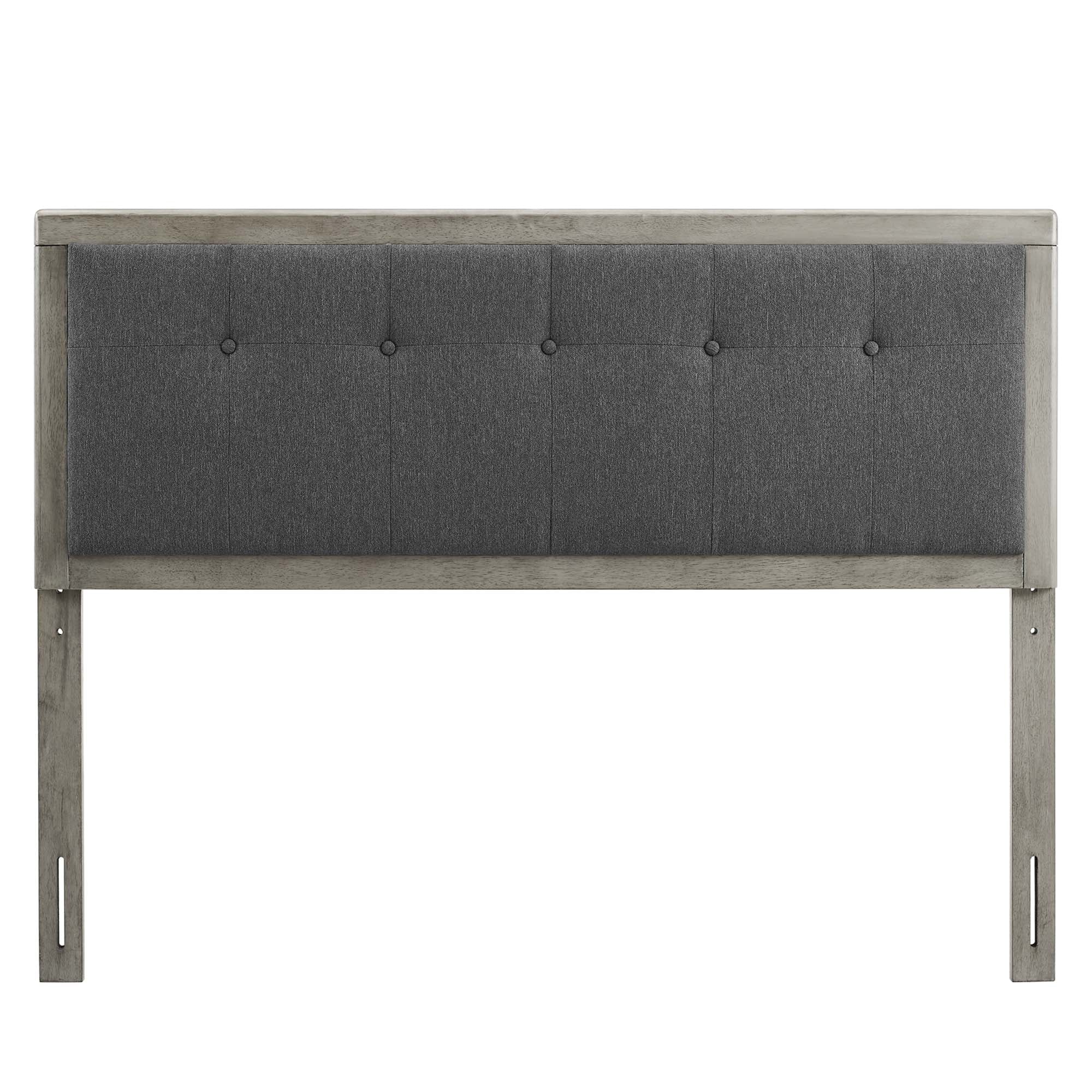 Draper Tufted Fabric and Wood Headboard by Modway