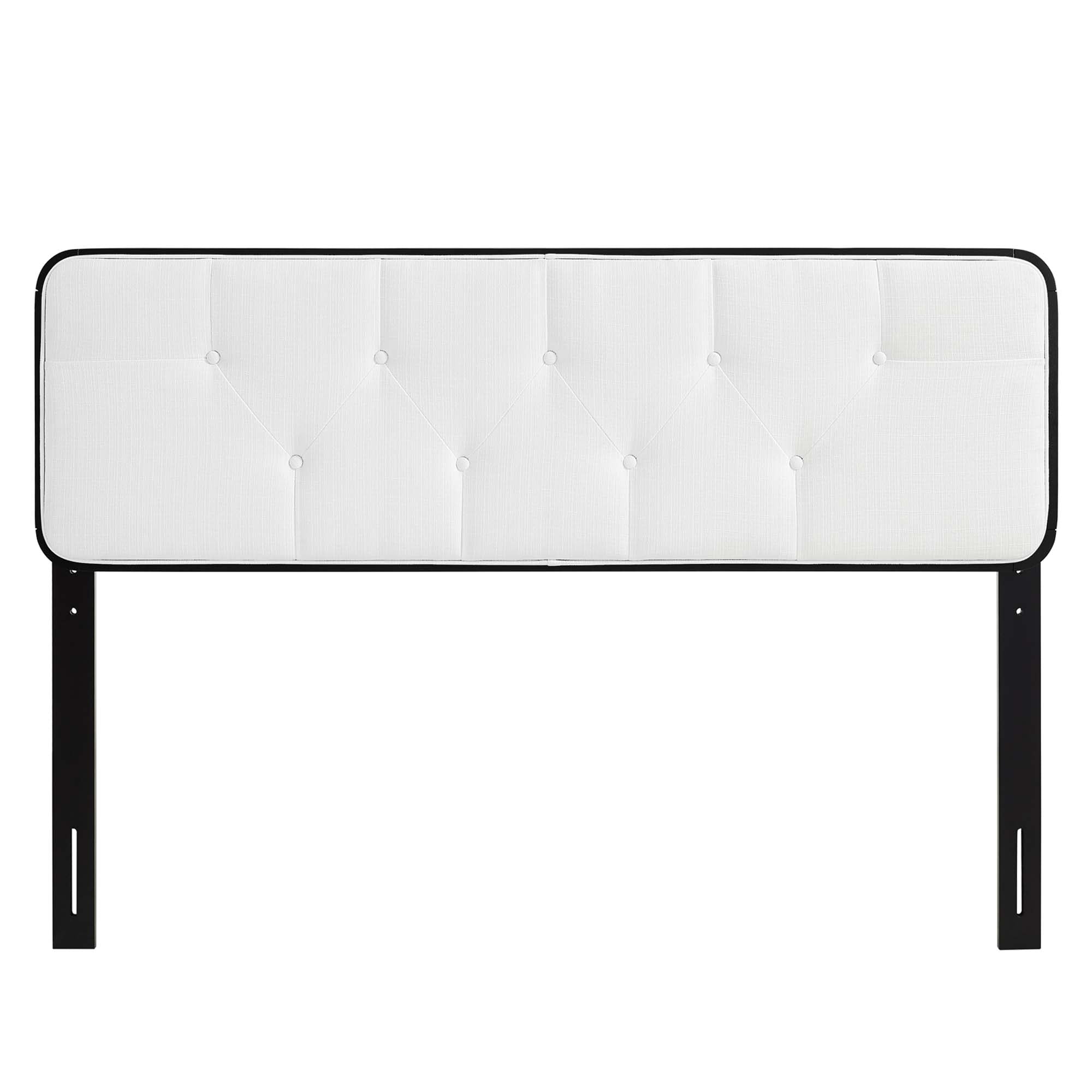 Collins Tufted Fabric and Wood Headboard by Modway