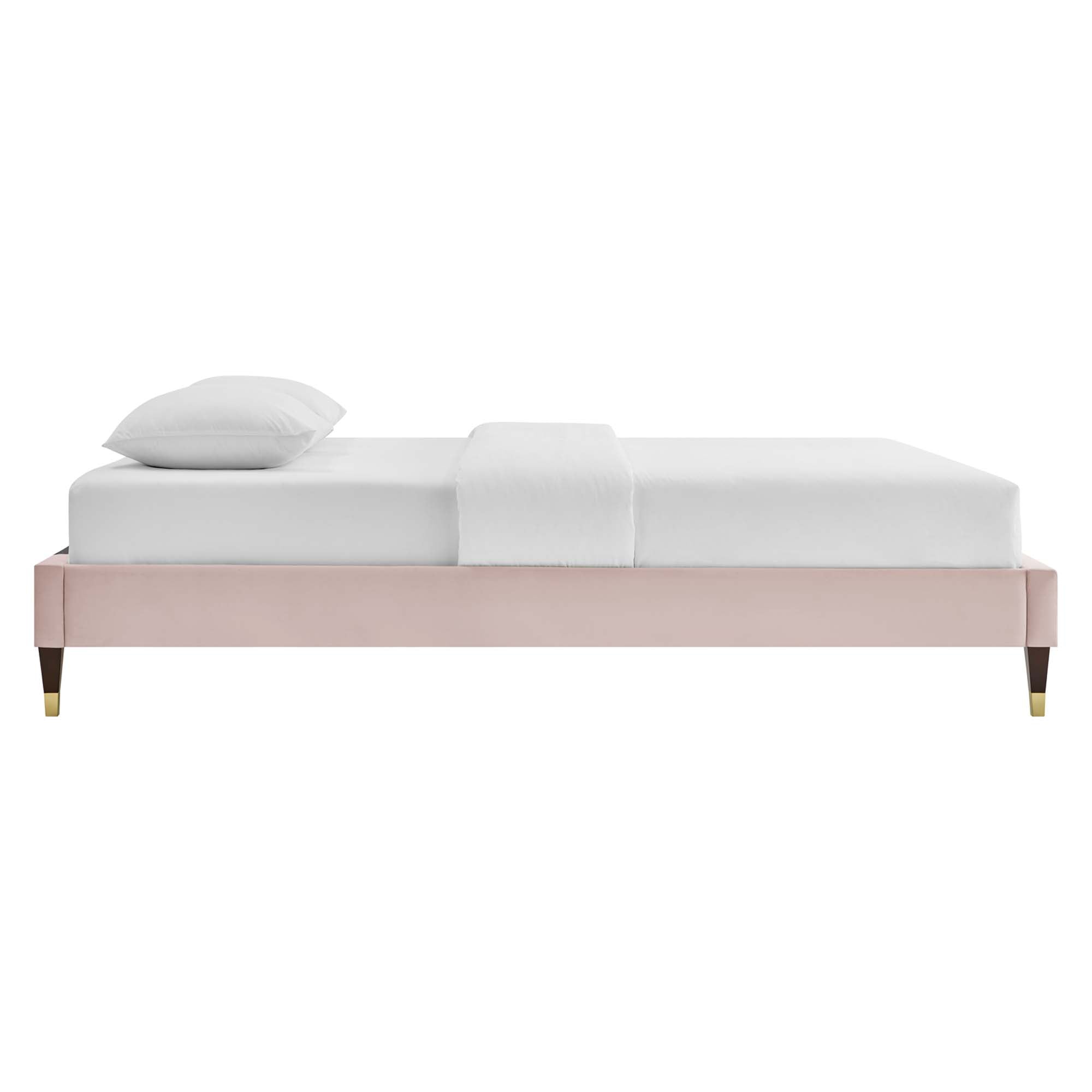 Harlow Performance Velvet Platform Bed Frame by Modway
