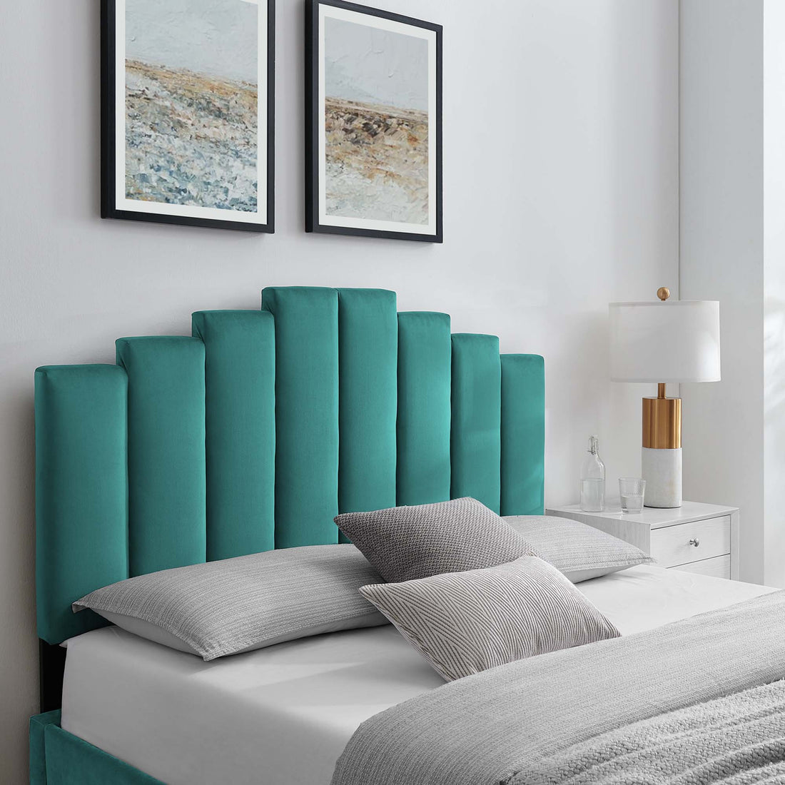 Noelle Performance Velvet Headboard by Modway