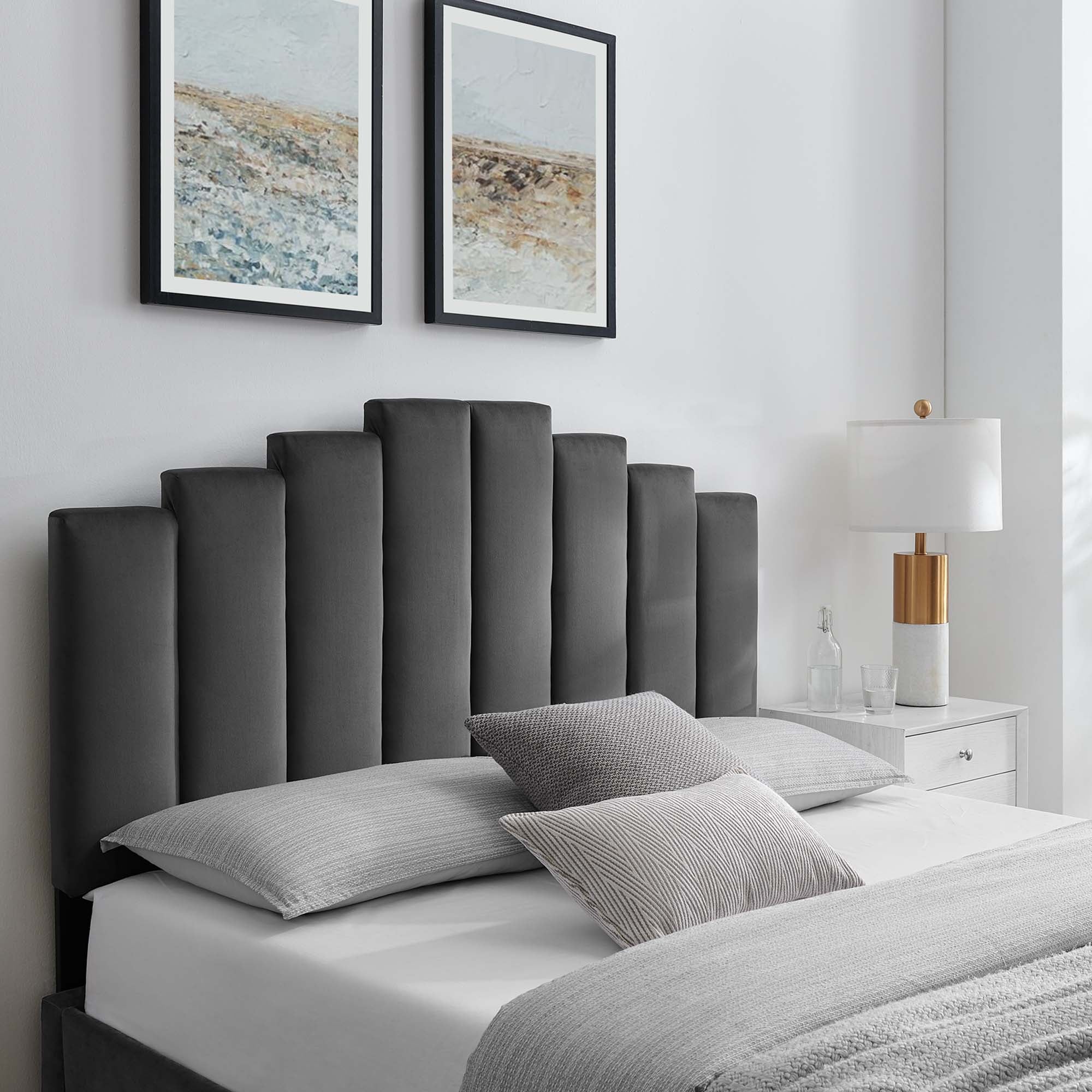 Noelle Performance Velvet Headboard by Modway