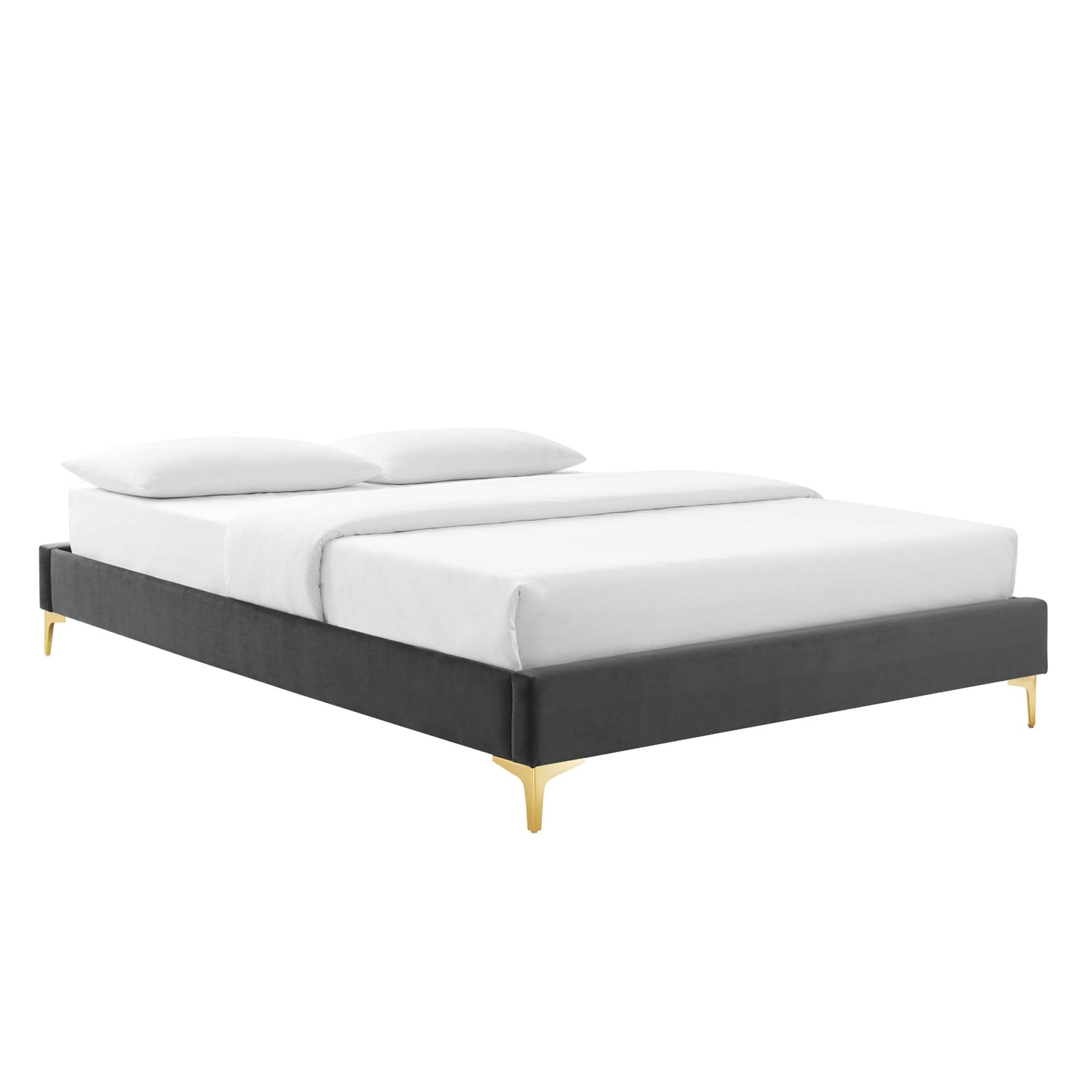 Sutton Performance Velvet Bed Frame by Modway