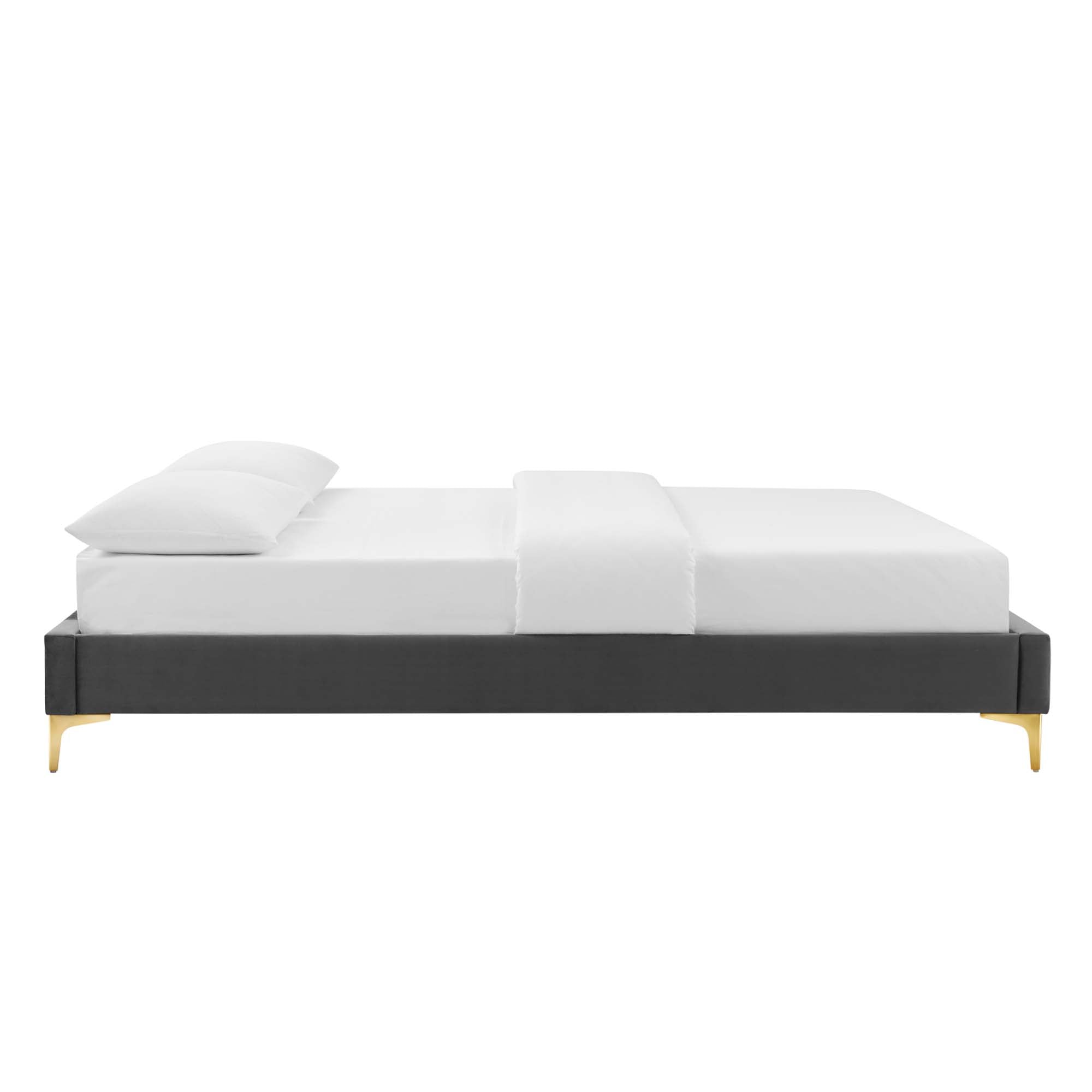Sutton Performance Velvet Bed Frame by Modway