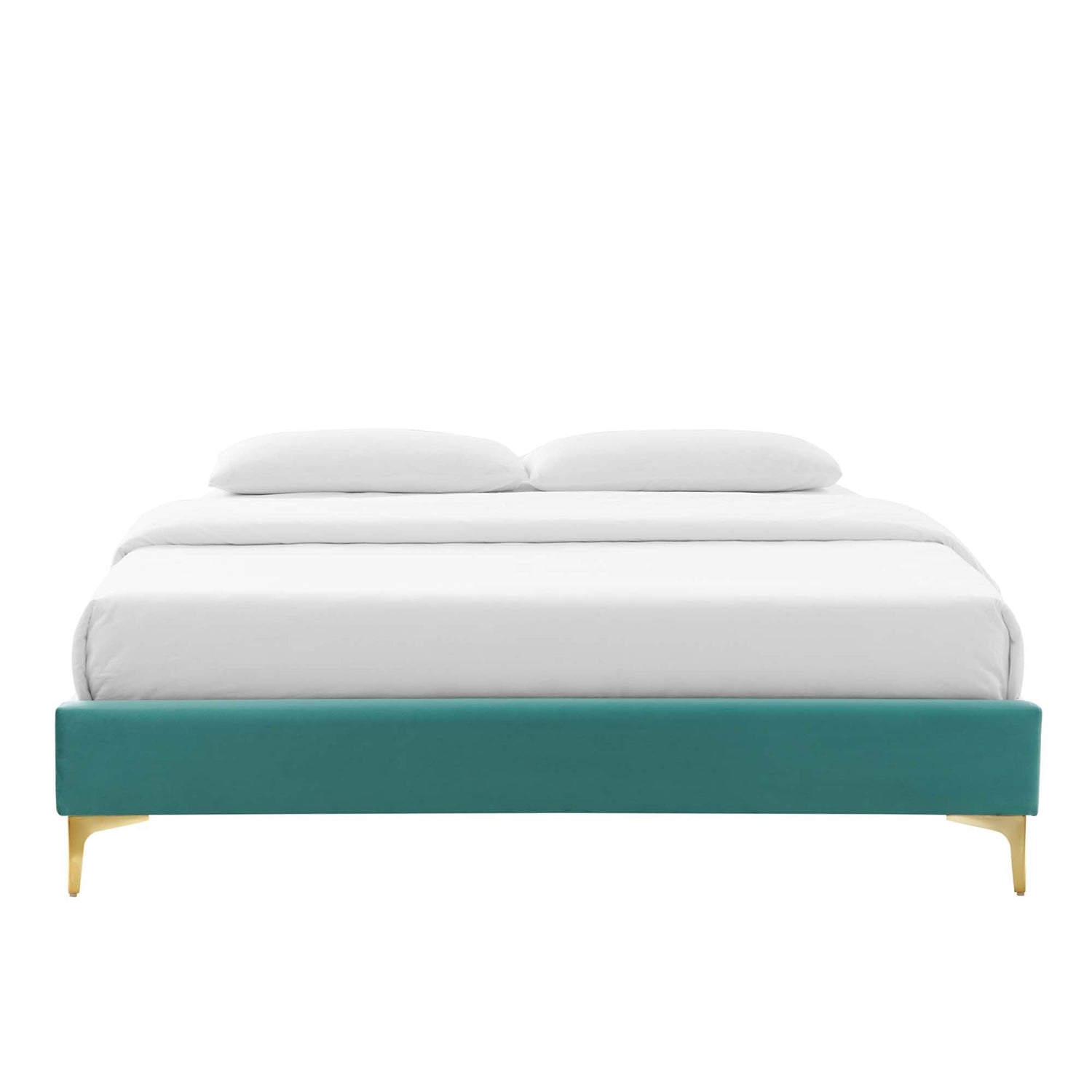 Sunny Performance Velvet Bed by Modway