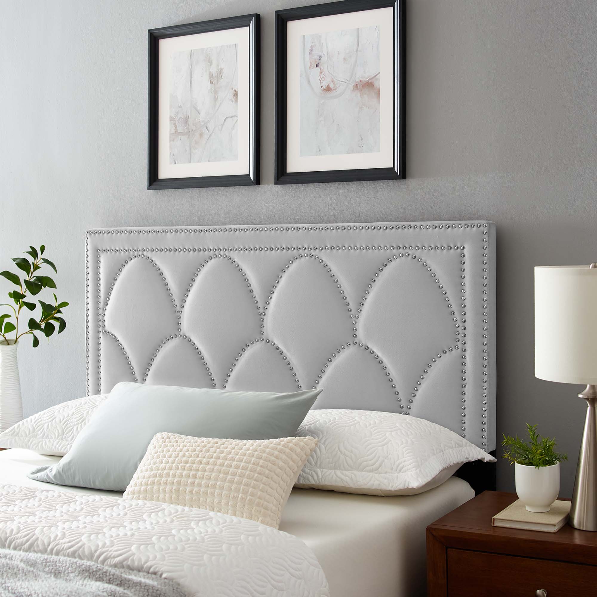 Greta Performance Velvet Headboard by Modway
