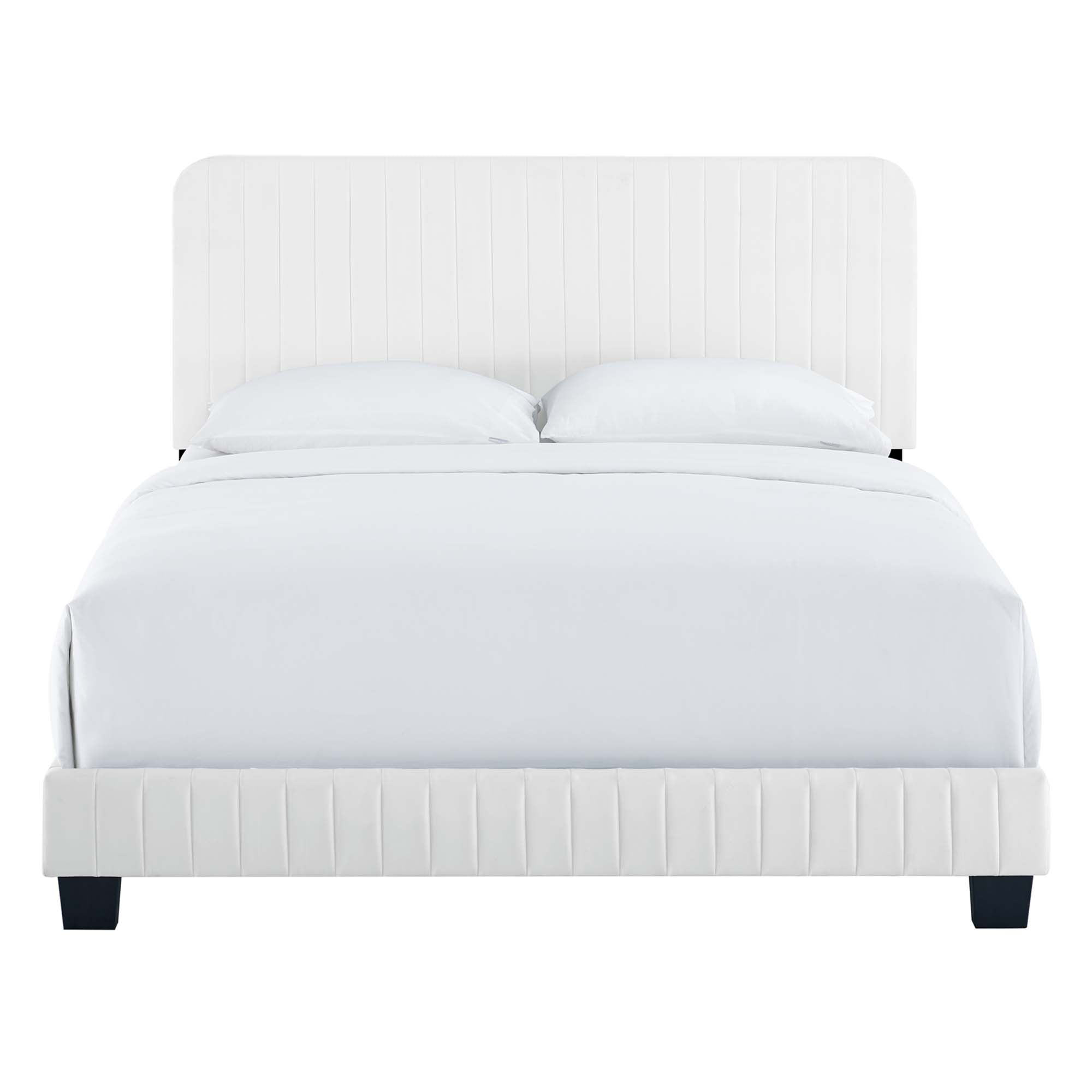Celine Channel Tufted Performance Velvet Bed by Modway