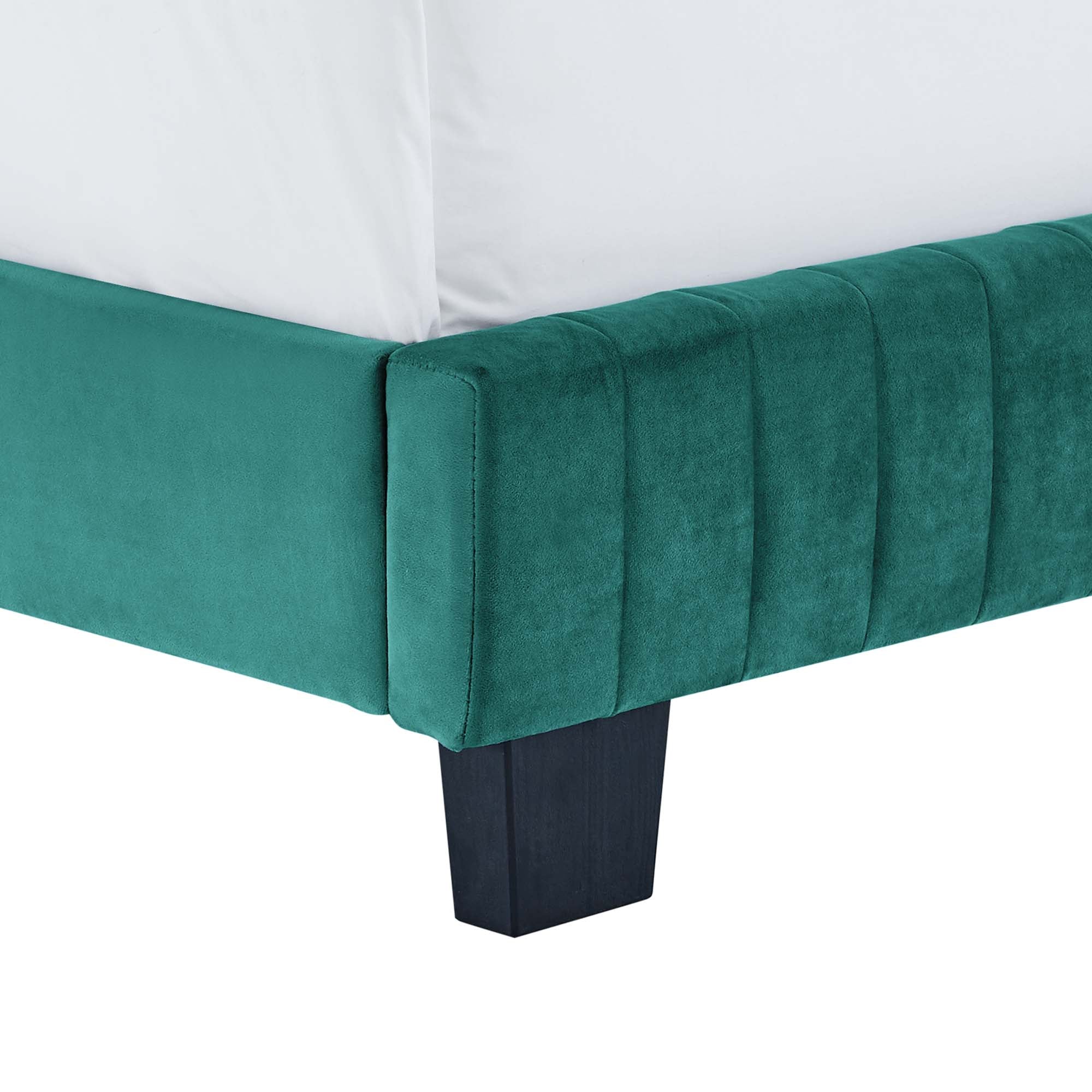 Celine Channel Tufted Performance Velvet Bed by Modway