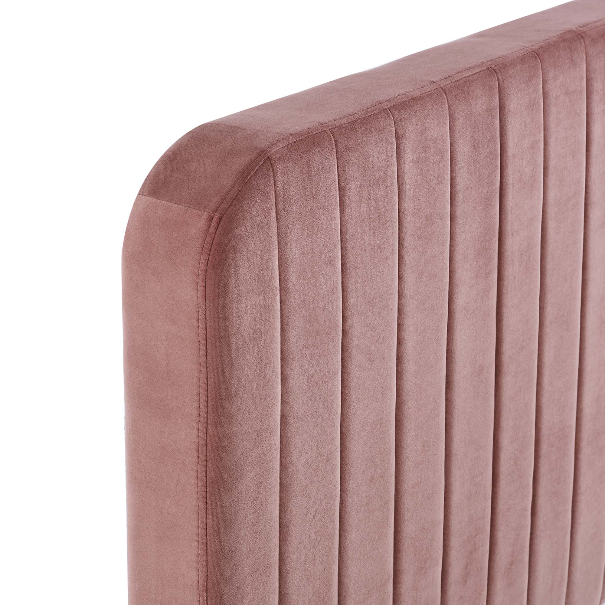 Celine Channel Tufted Performance Velvet Bed by Modway