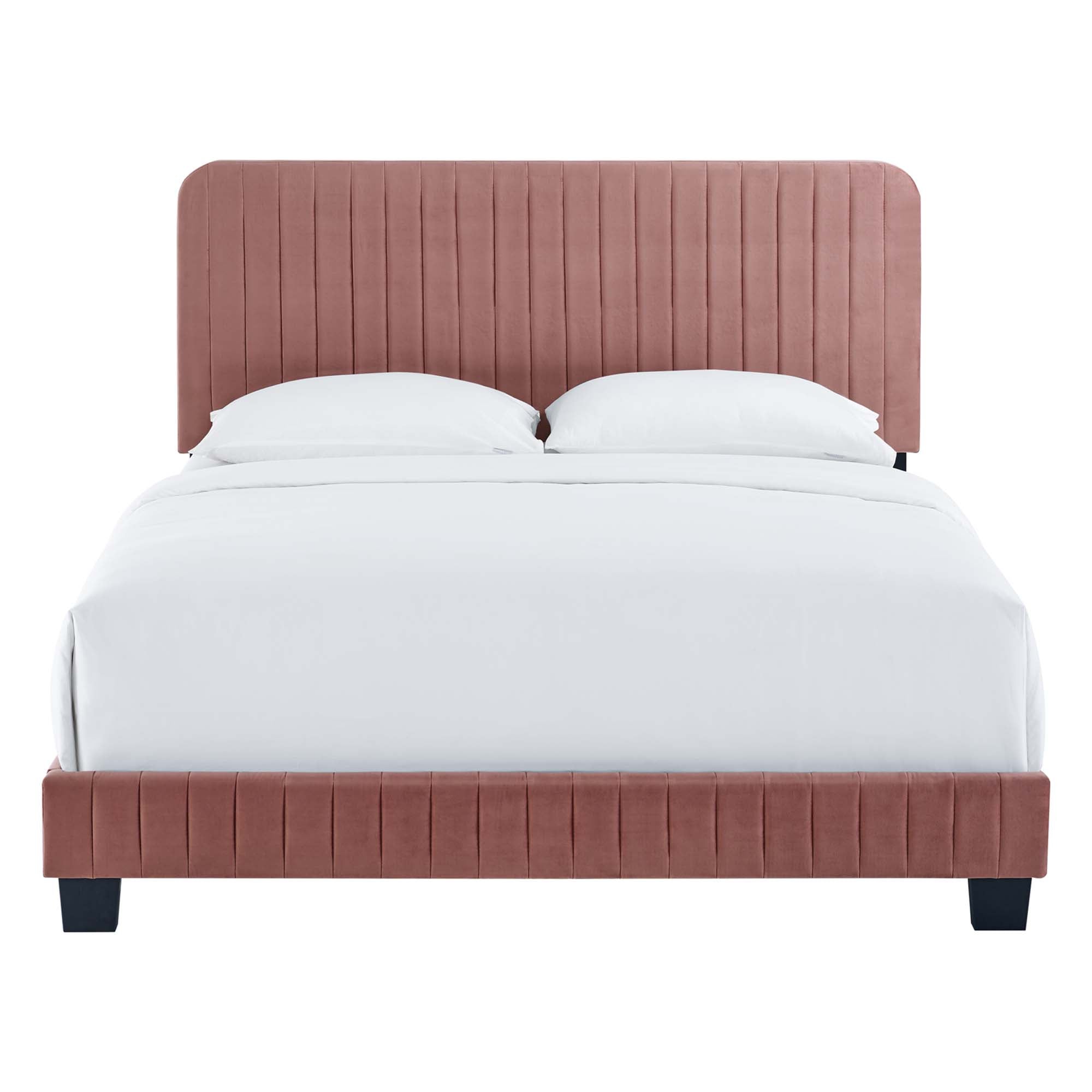 Celine Channel Tufted Performance Velvet Bed by Modway