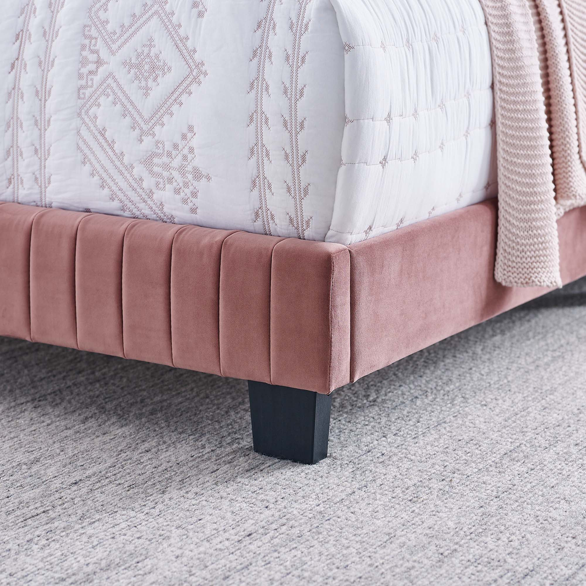 Celine Channel Tufted Performance Velvet Bed by Modway