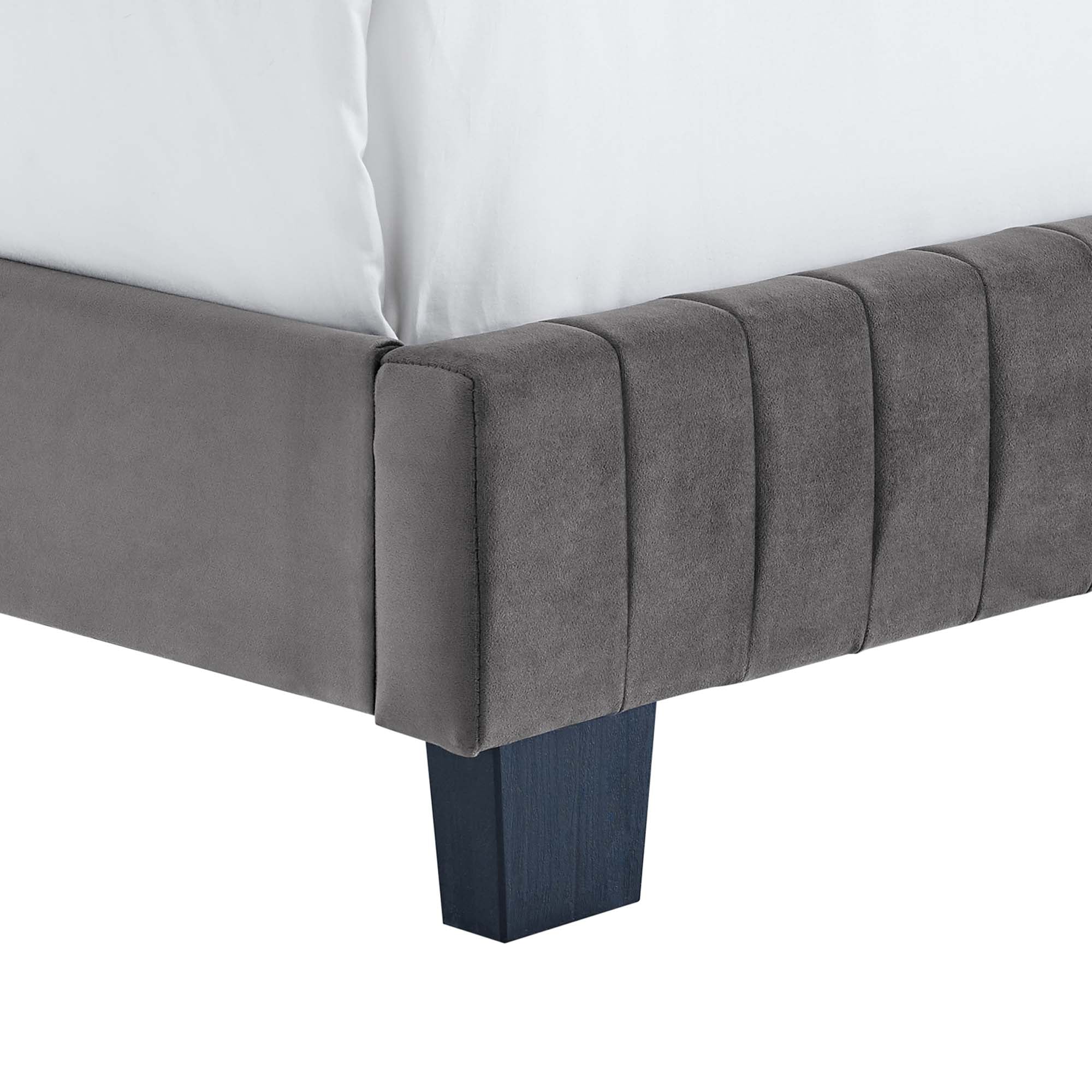Celine Channel Tufted Performance Velvet Bed by Modway