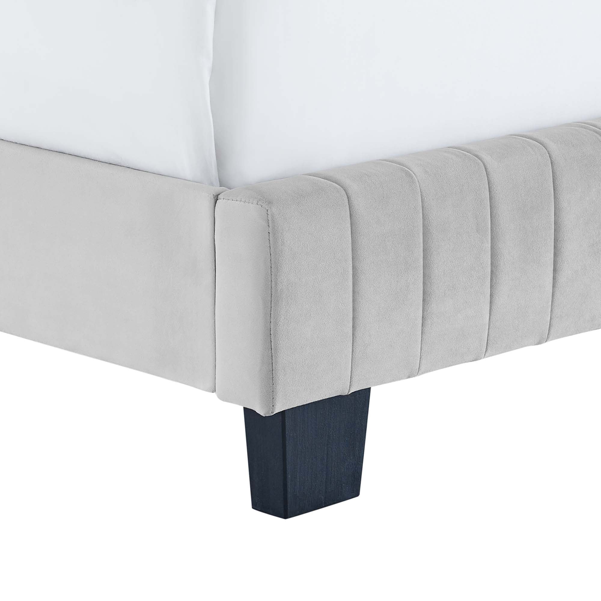 Celine Channel Tufted Performance Velvet Bed by Modway