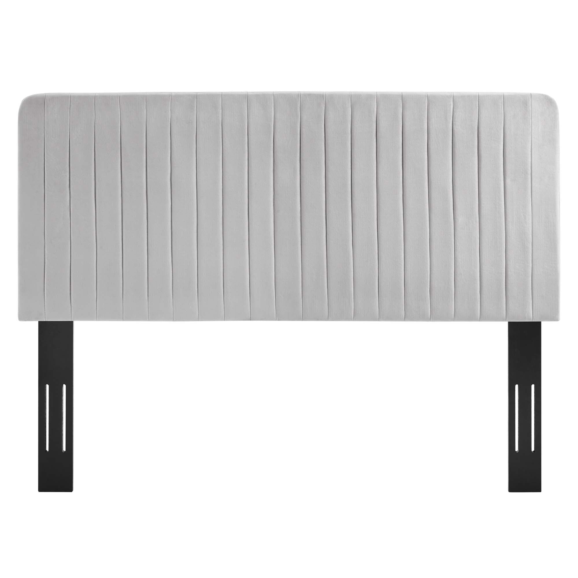Milenna Channel Tufted Performance Velvet Headboard by Modway