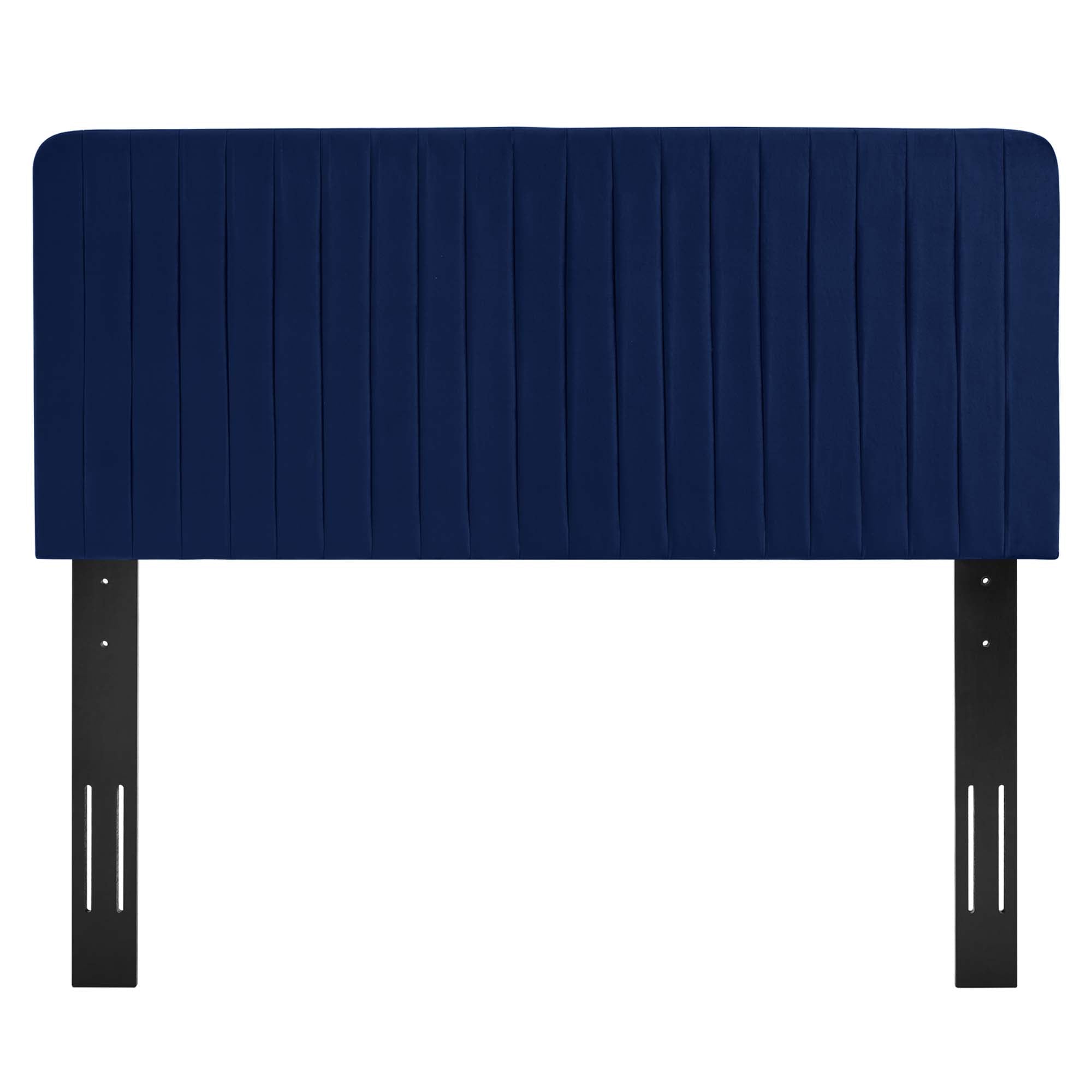 Milenna Channel Tufted Performance Velvet Headboard by Modway