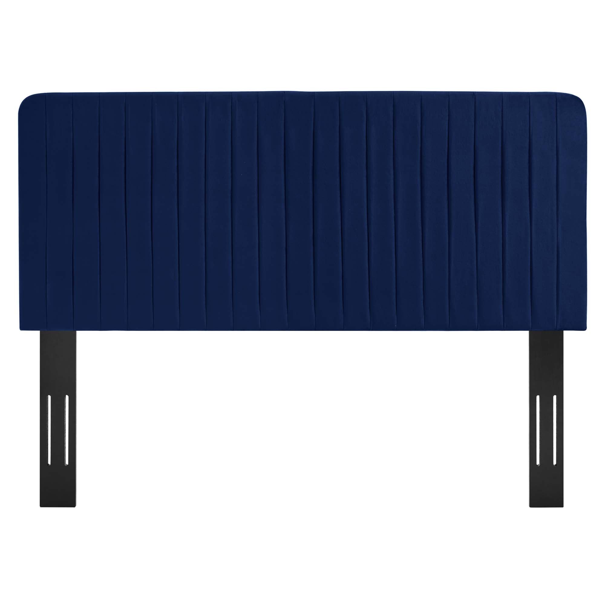 Milenna Channel Tufted Performance Velvet Headboard by Modway
