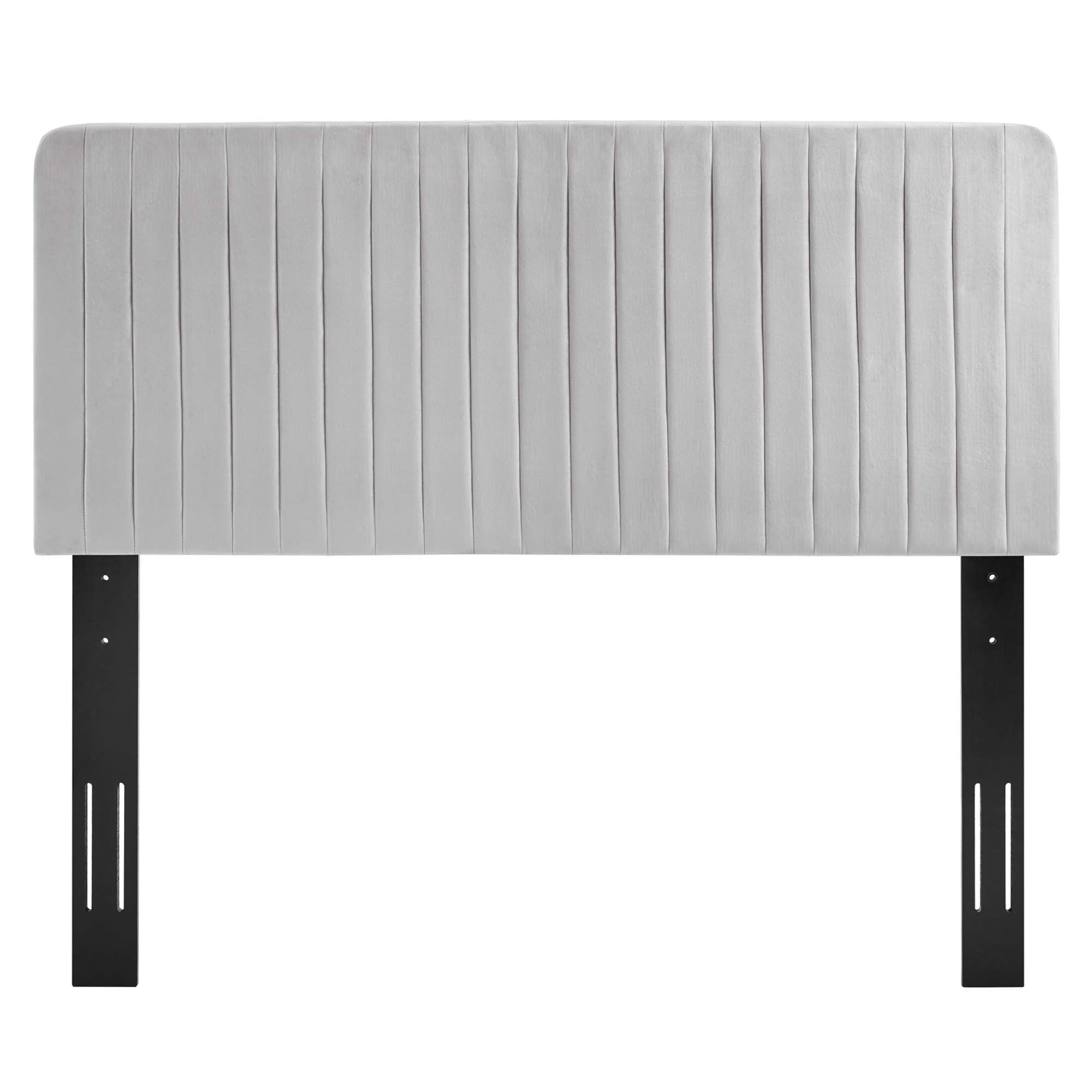 Milenna Channel Tufted Performance Velvet Headboard by Modway
