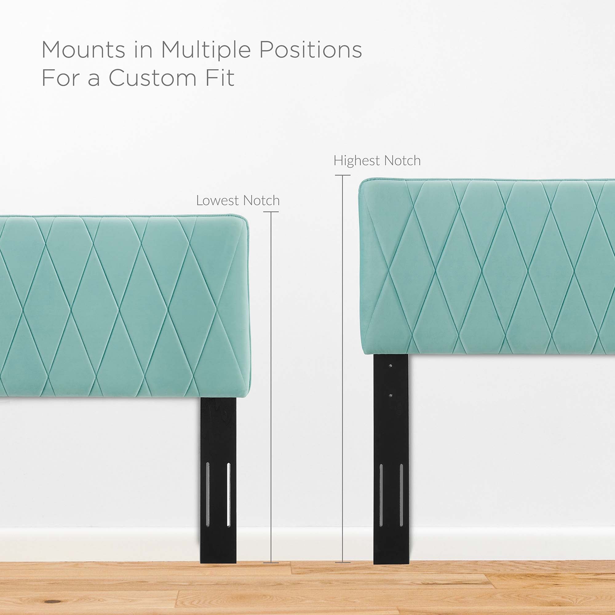 Leila Performance Velvet Headboard by Modway