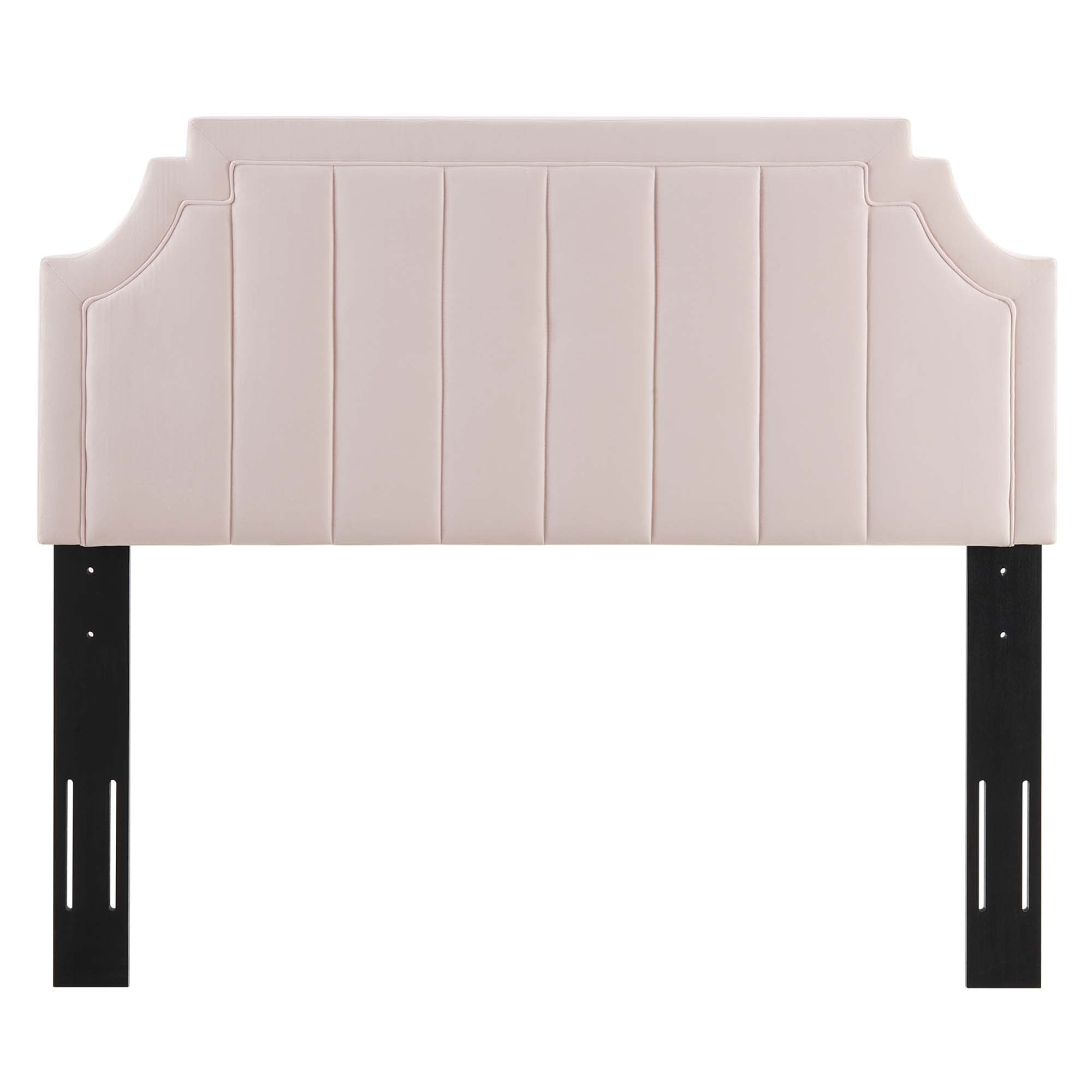 Alyona Channel Tufted Performance Velvet Headboard by Modway