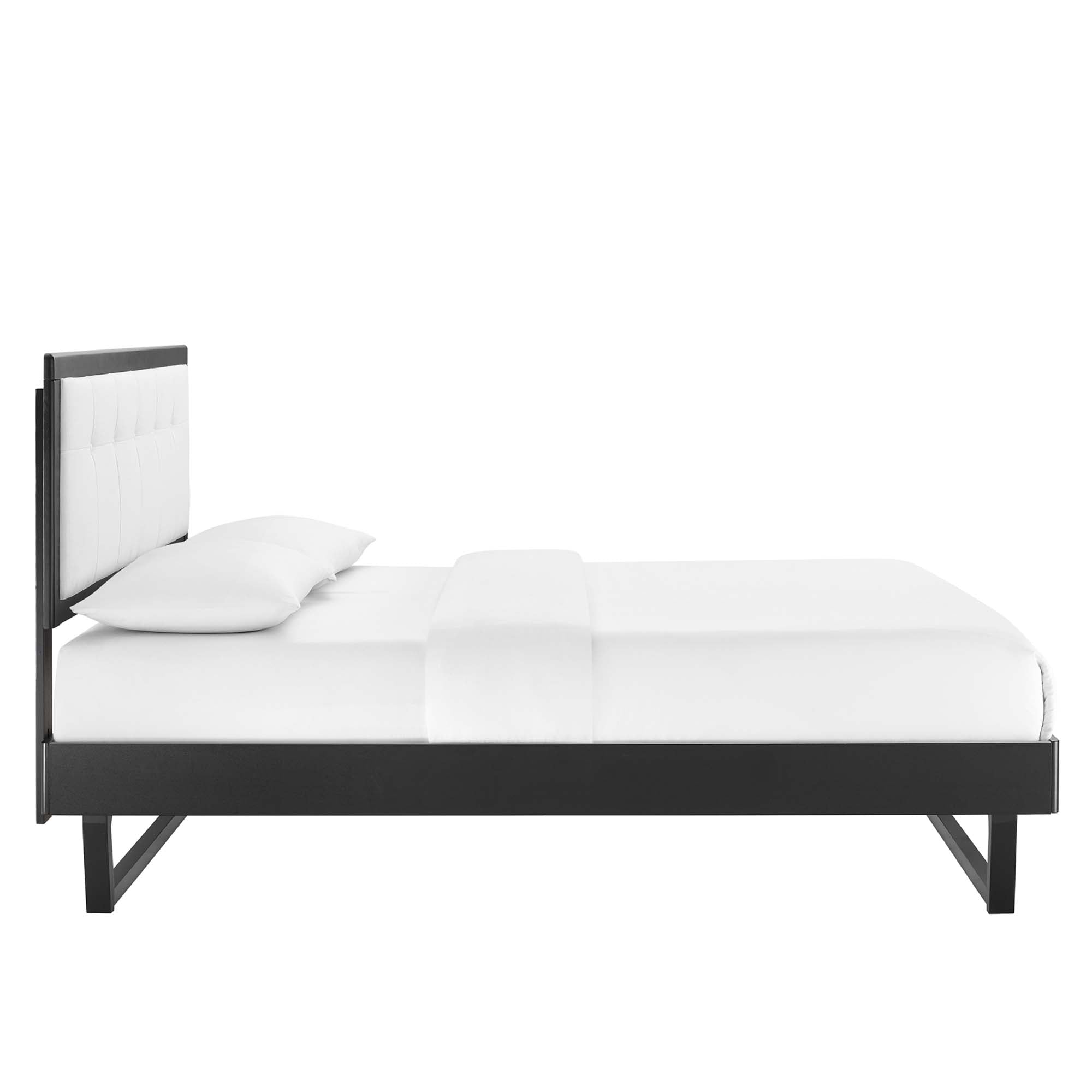 Willow Wood Platform Bed With Angular Frame by Modway