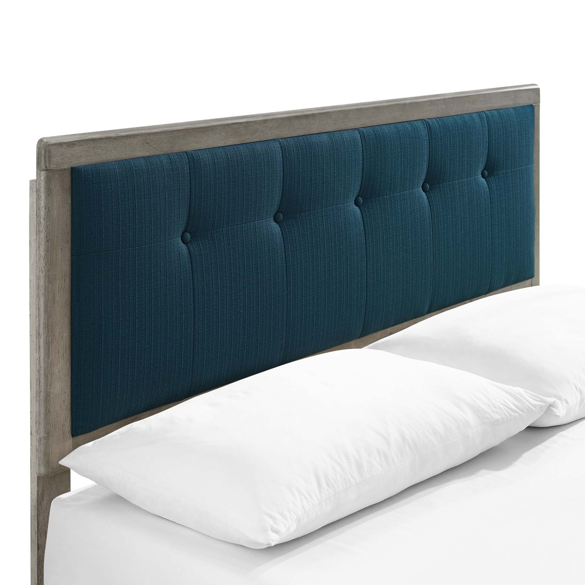 Willow Wood Platform Bed With Angular Frame by Modway