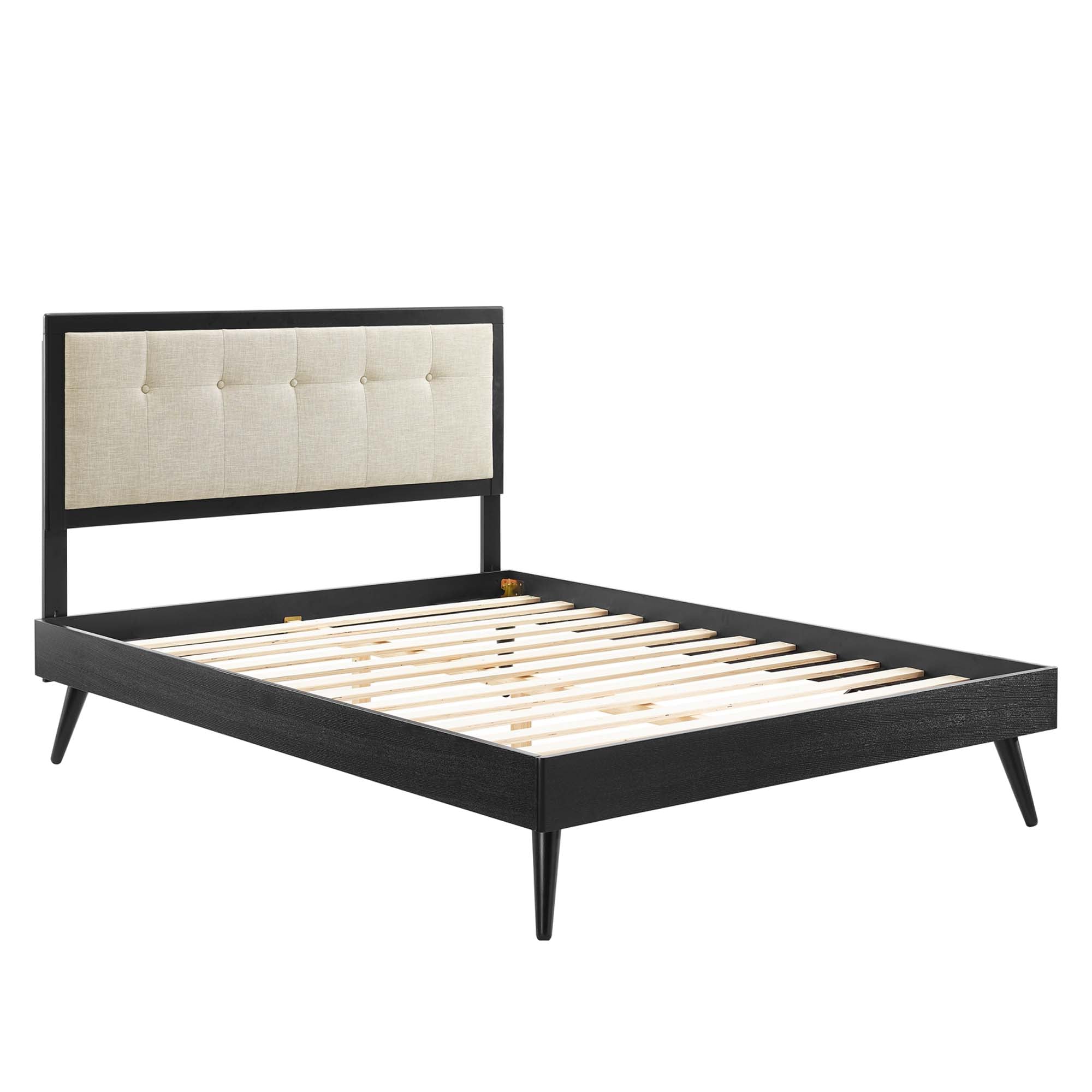 Willow Wood Platform Bed With Splayed Legs by Modway
