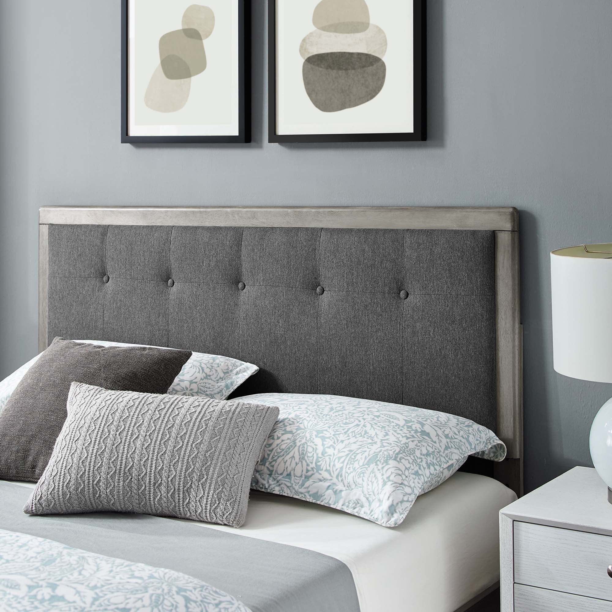 Willow Wood Platform Bed With Splayed Legs by Modway