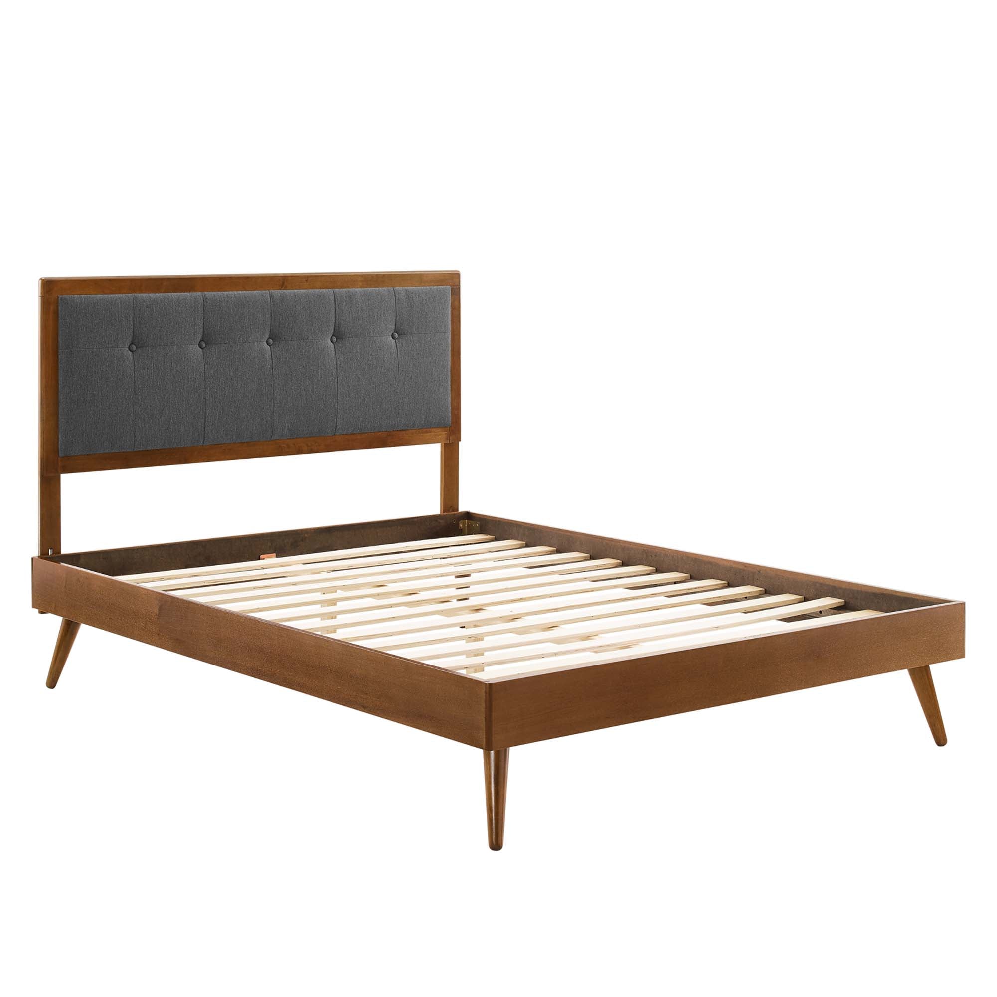 Willow Wood Platform Bed With Splayed Legs by Modway