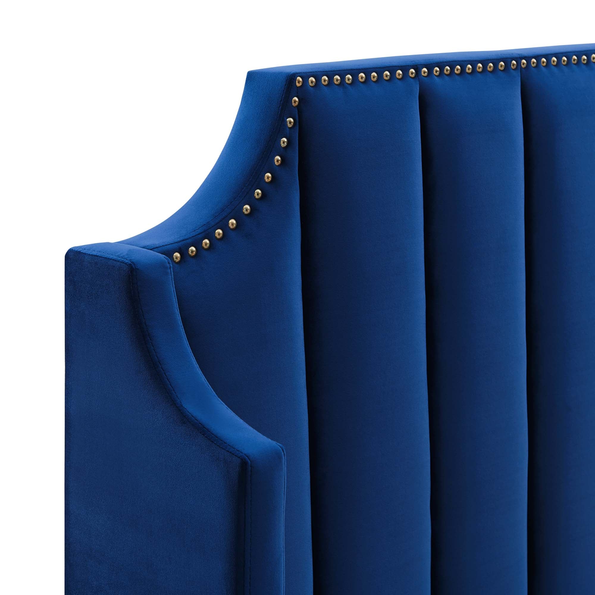 Daniella Performance Velvet Platform Bed by Modway