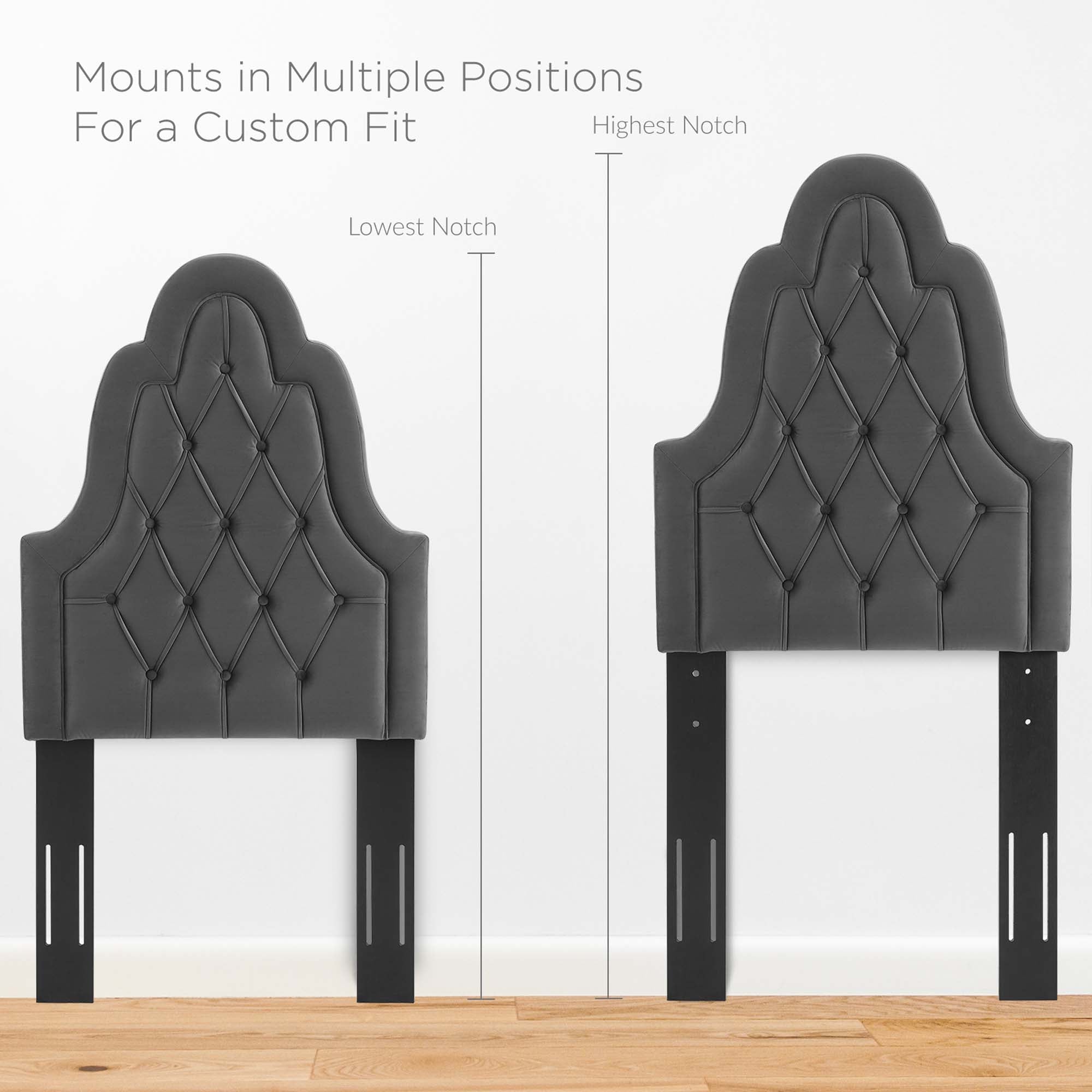 Augustine Tufted Performance Velvet Headboard by Modway