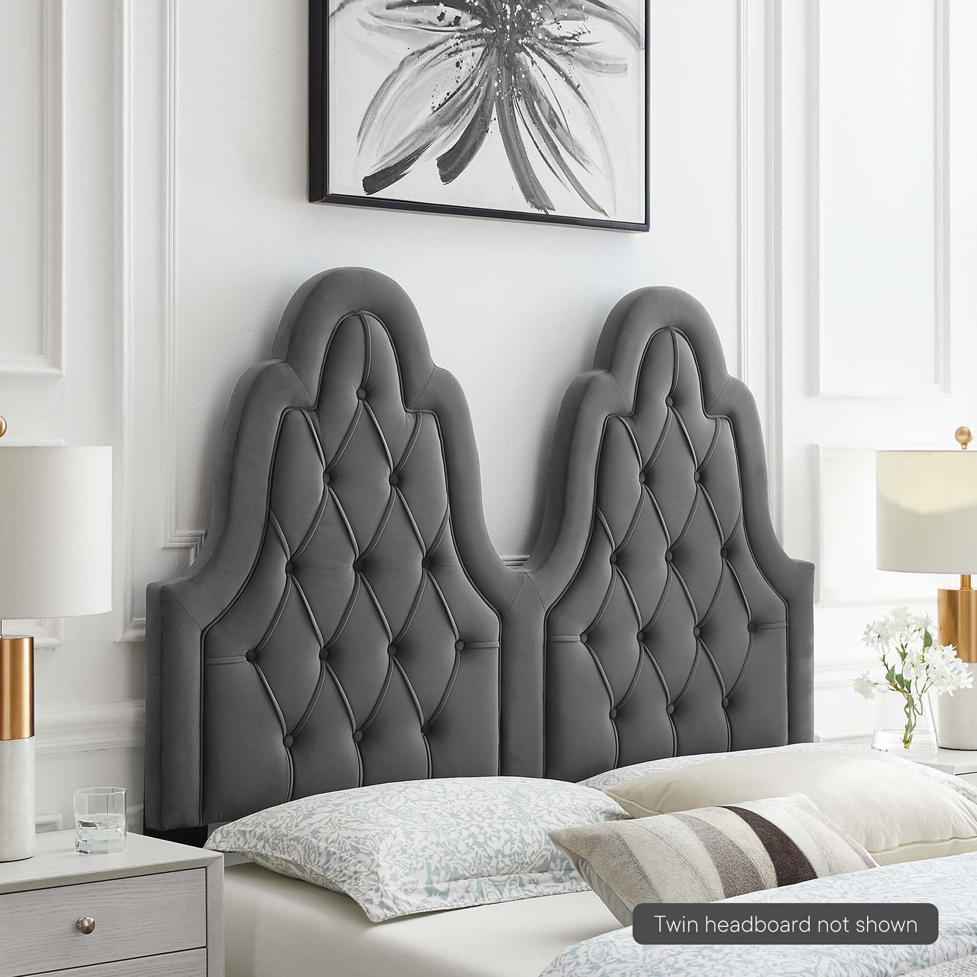 Augustine Tufted Performance Velvet Headboard by Modway