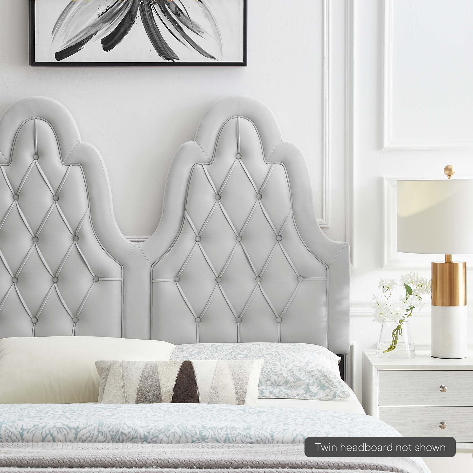 Augustine Tufted Performance Velvet Headboard by Modway