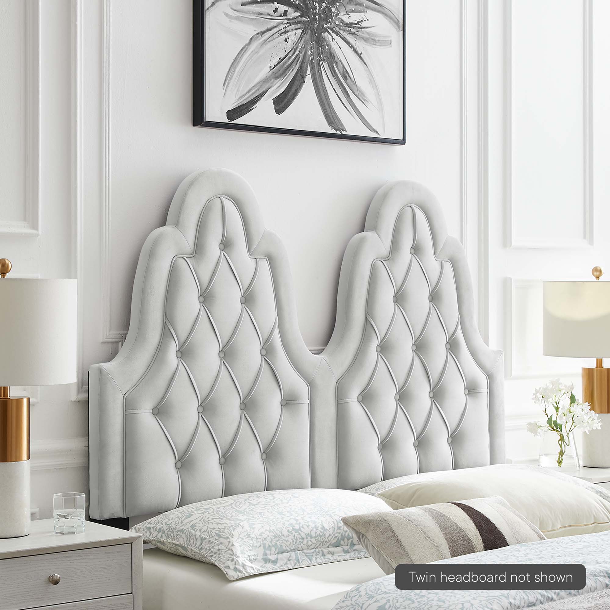 Augustine Tufted Performance Velvet Headboard by Modway