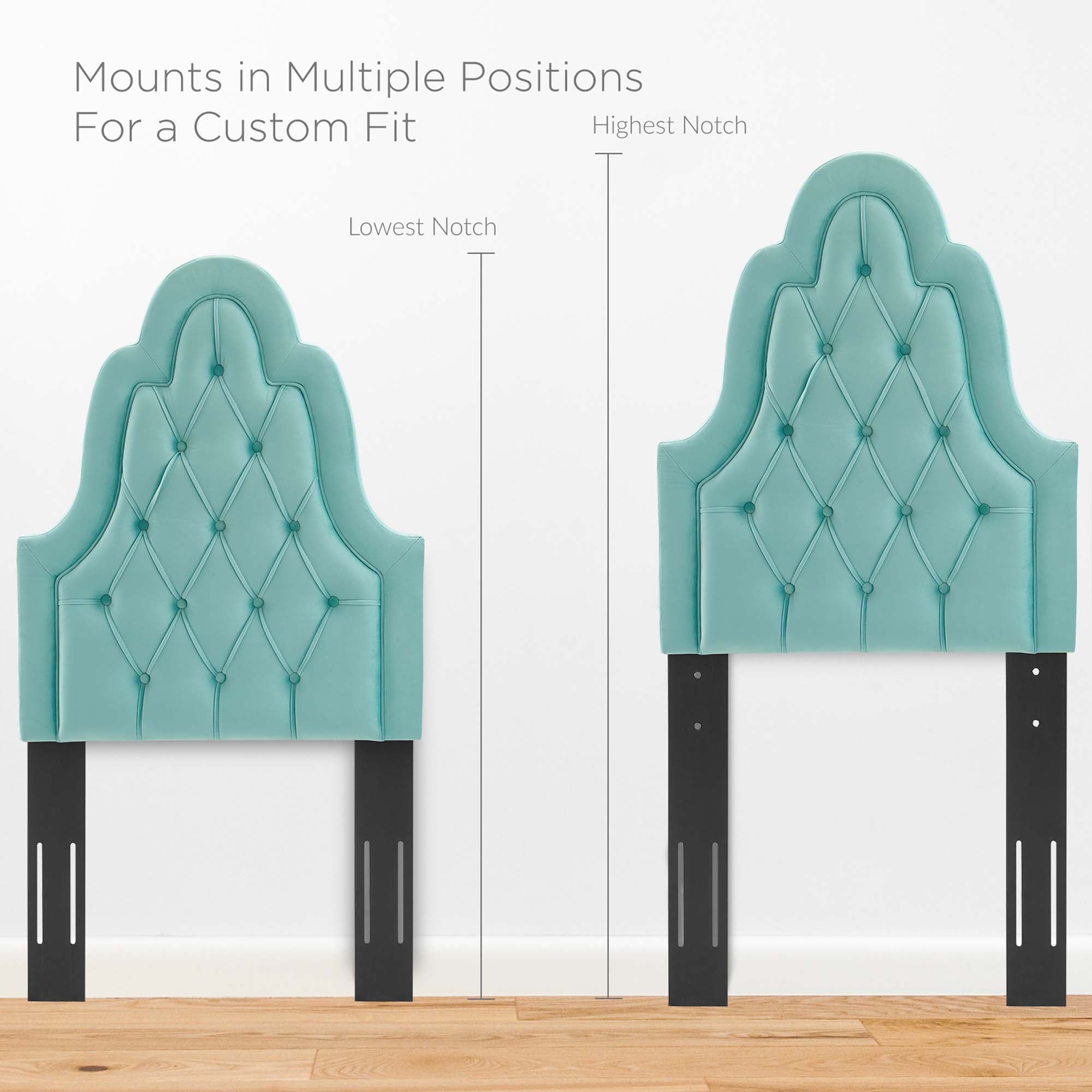 Augustine Tufted Performance Velvet Headboard by Modway