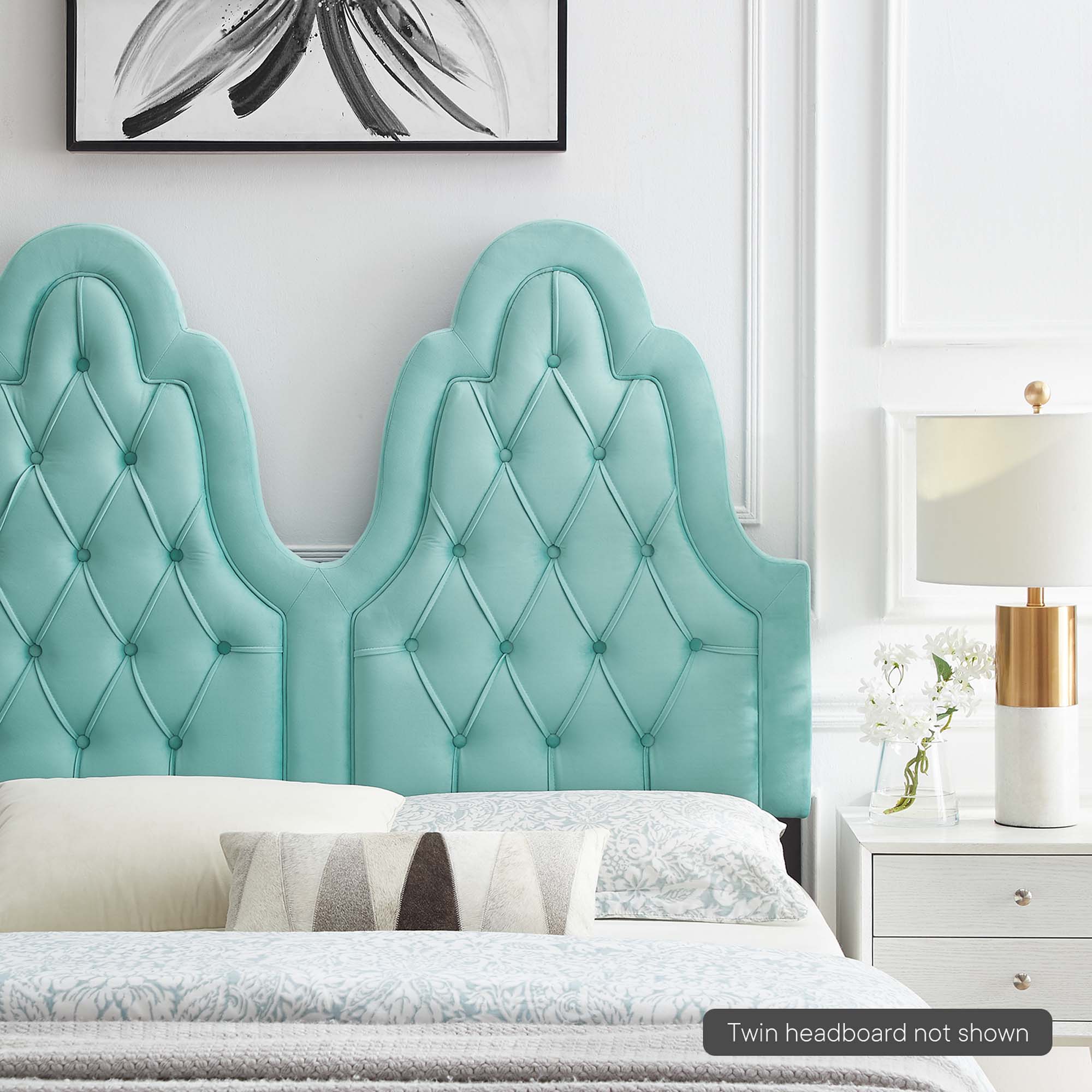 Augustine Tufted Performance Velvet Headboard by Modway