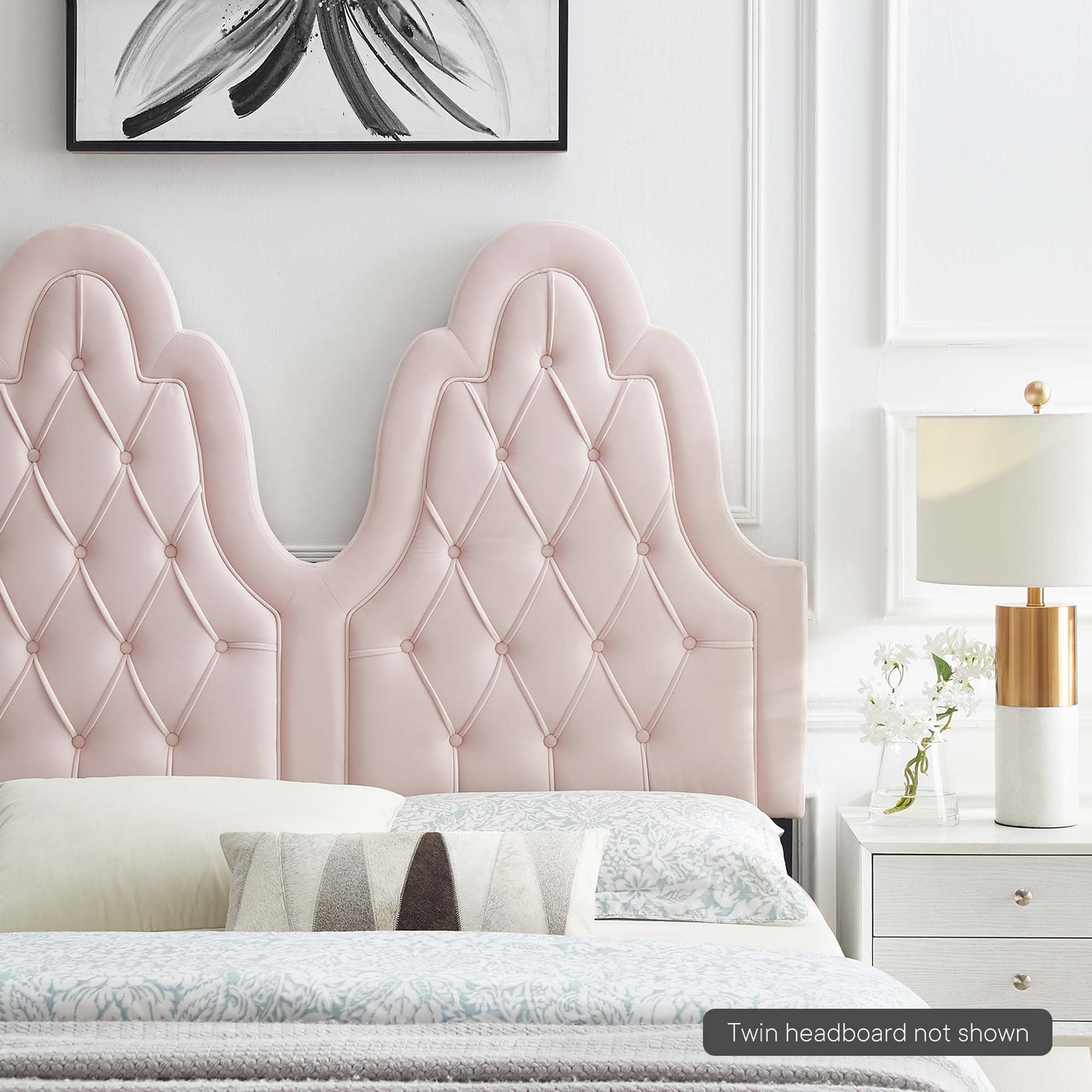 Augustine Tufted Performance Velvet Headboard by Modway