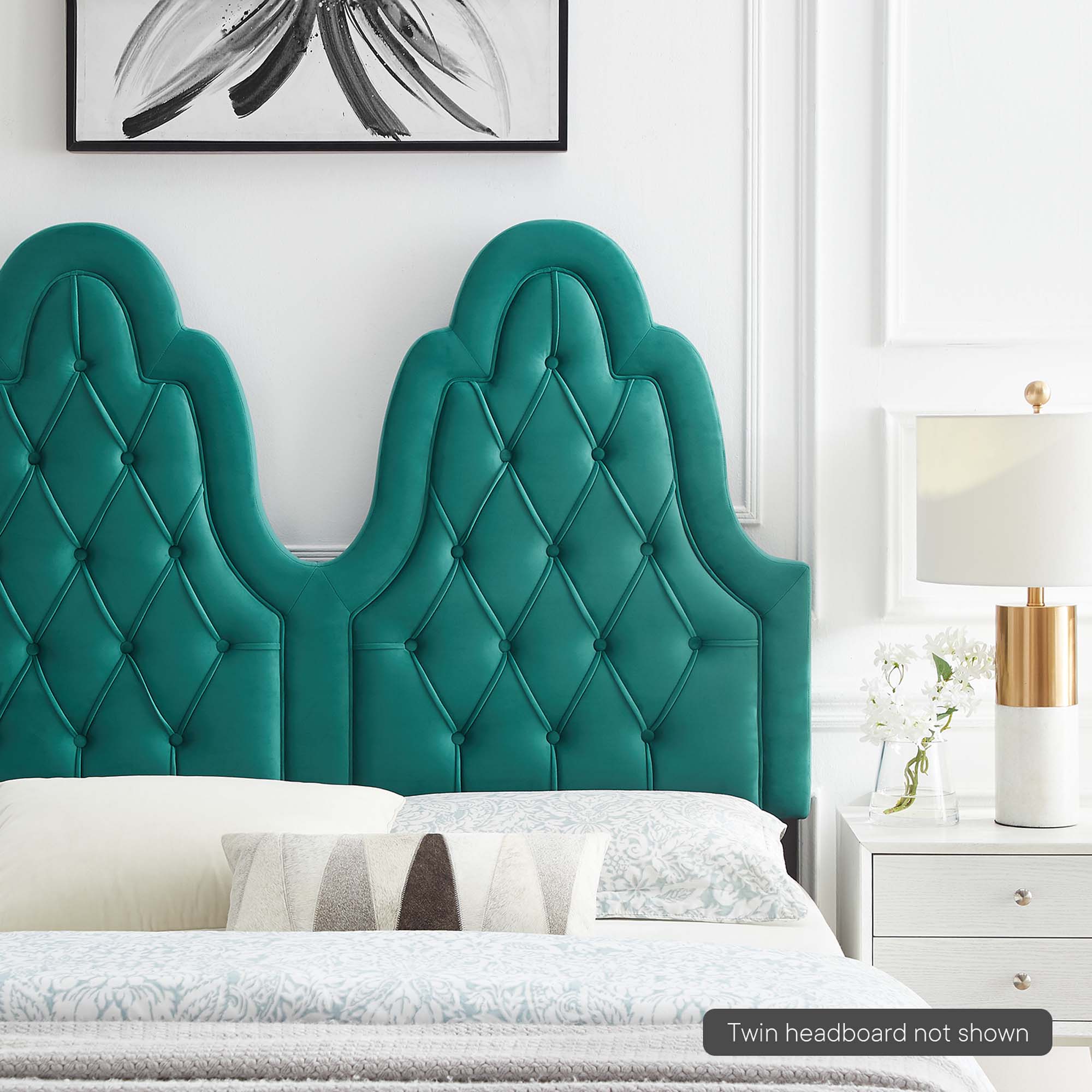 Augustine Tufted Performance Velvet Headboard by Modway