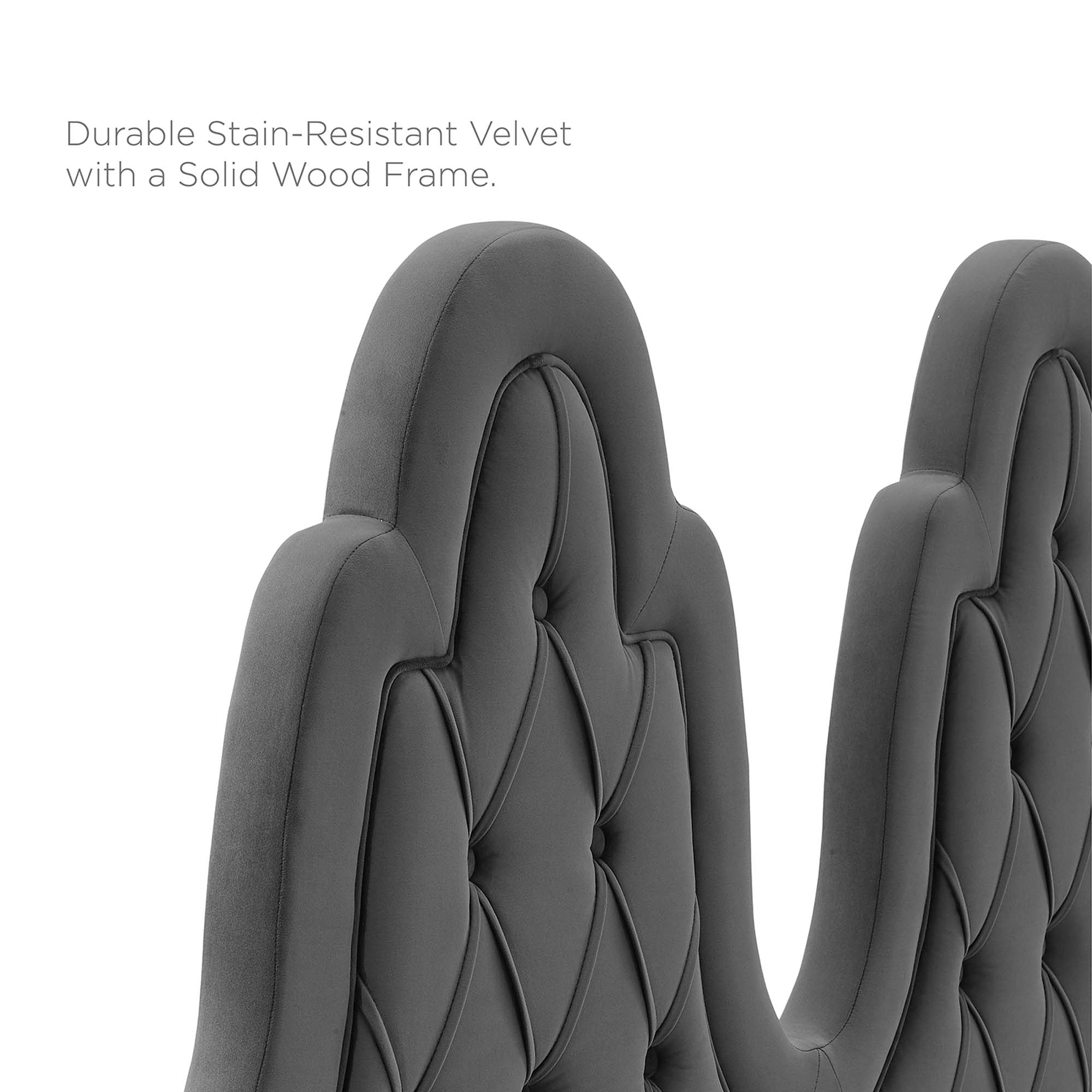 Augustine Tufted Performance Velvet Headboard by Modway