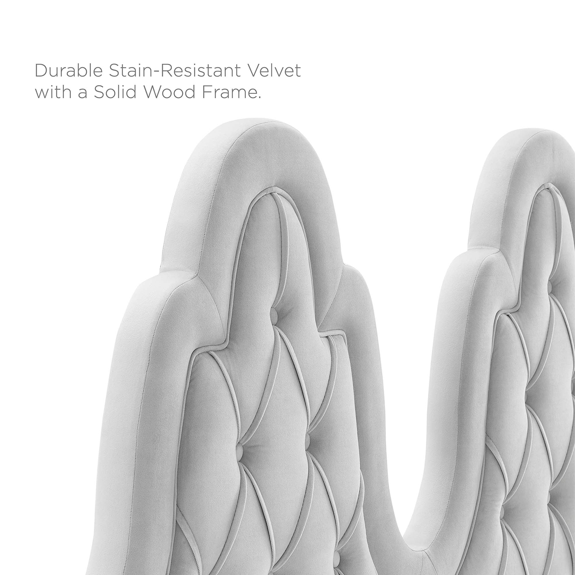 Augustine Tufted Performance Velvet Headboard by Modway