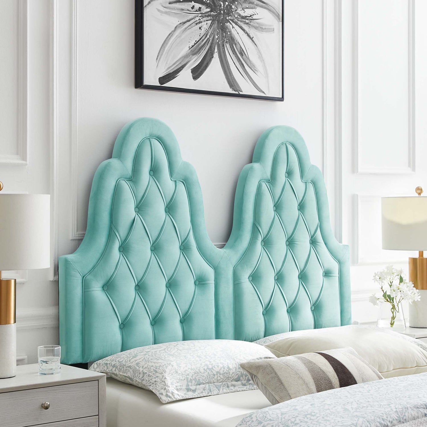 Augustine Tufted Performance Velvet Headboard by Modway