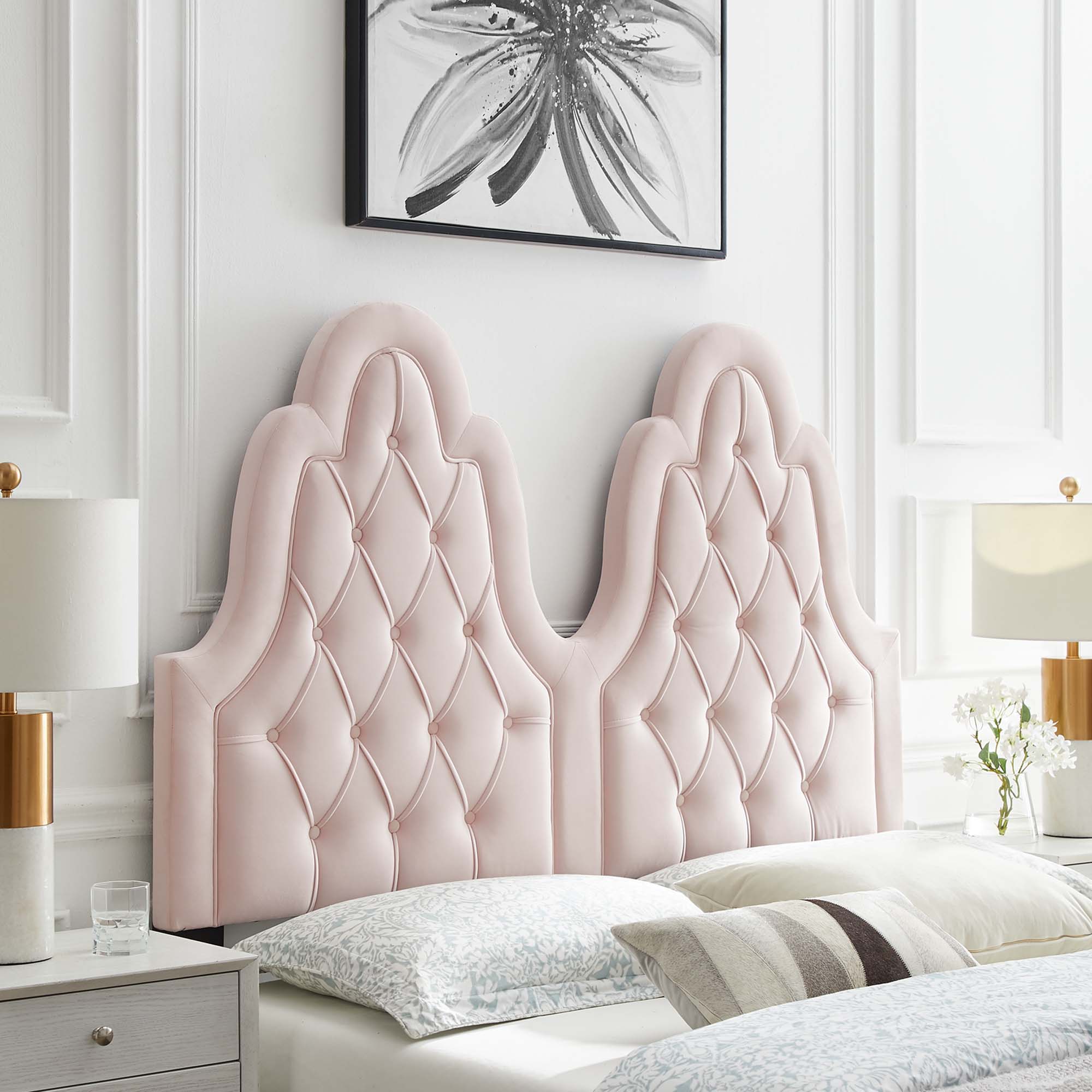 Augustine Tufted Performance Velvet Headboard by Modway