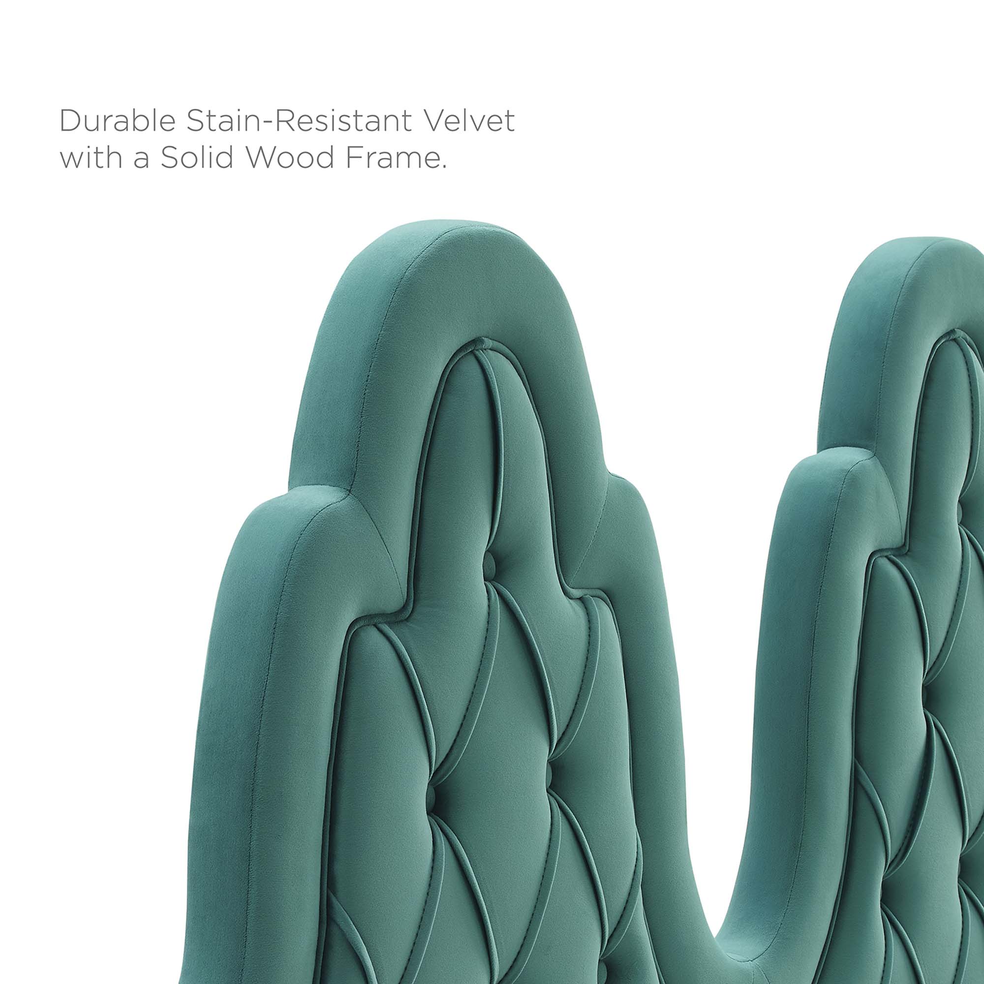 Augustine Tufted Performance Velvet Headboard by Modway