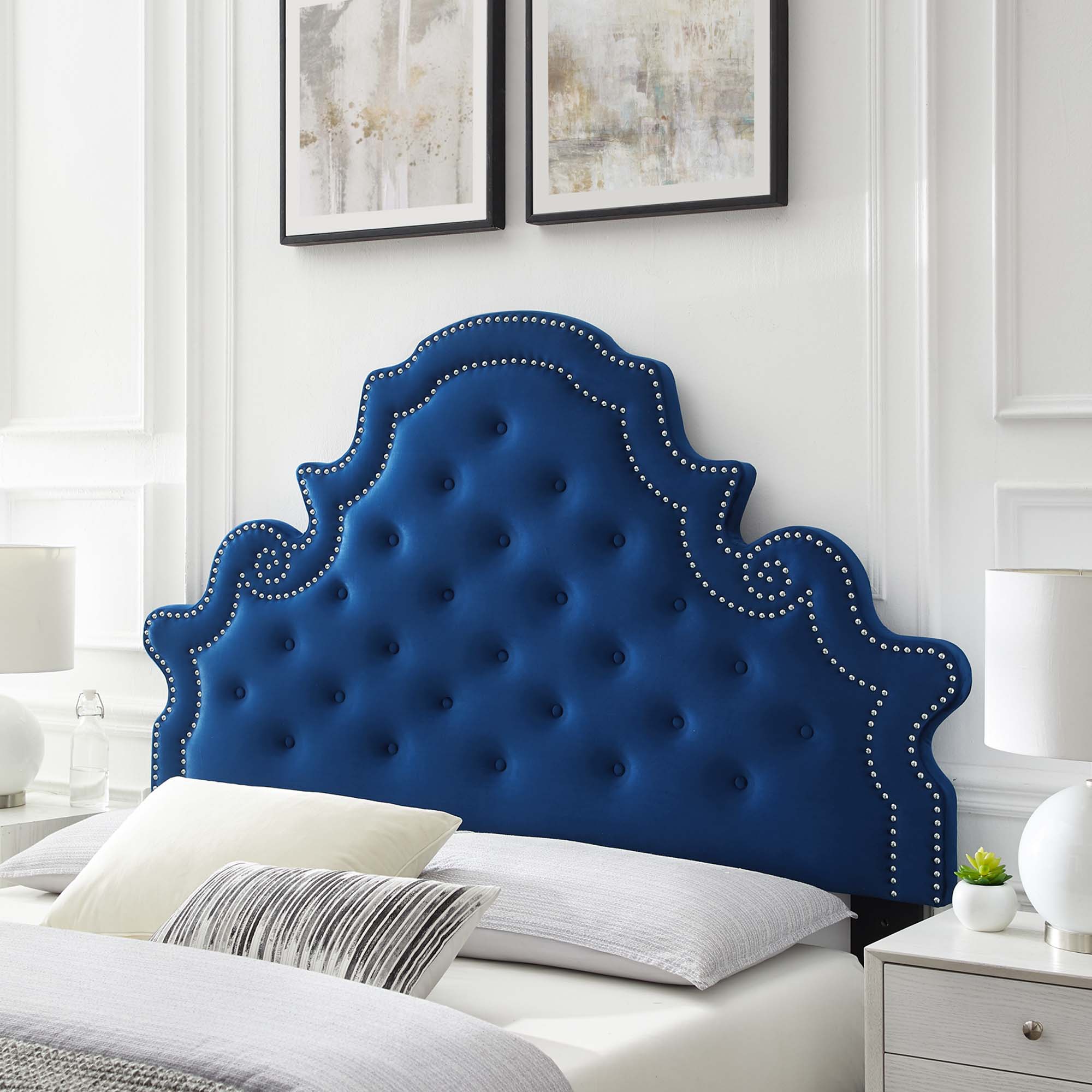 Diana Tufted Performance Velvet Headboard by Modway