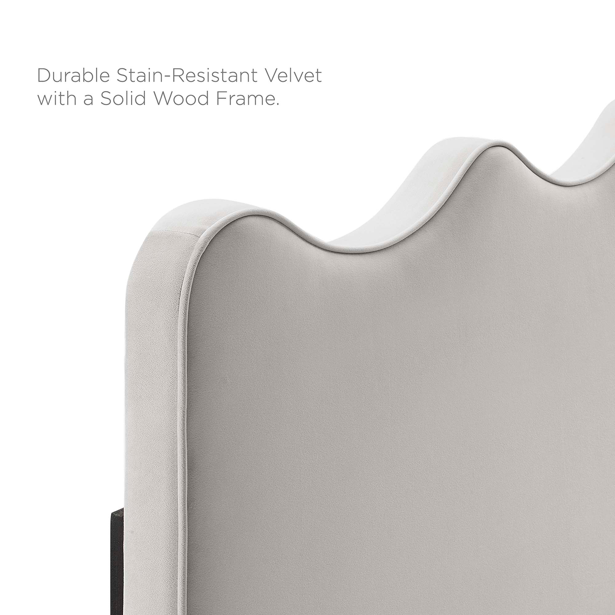 Athena Performance Velvet Headboard by Modway