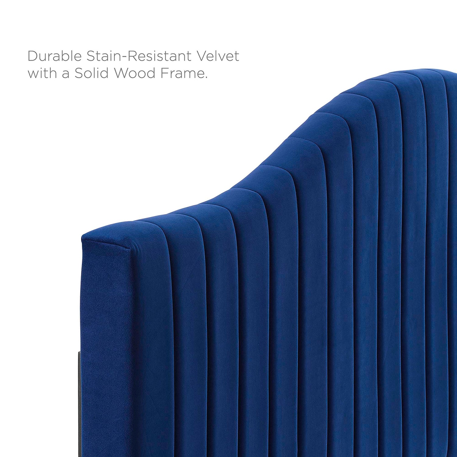 Brielle Channel Tufted Performance Velvet Headboard by Modway