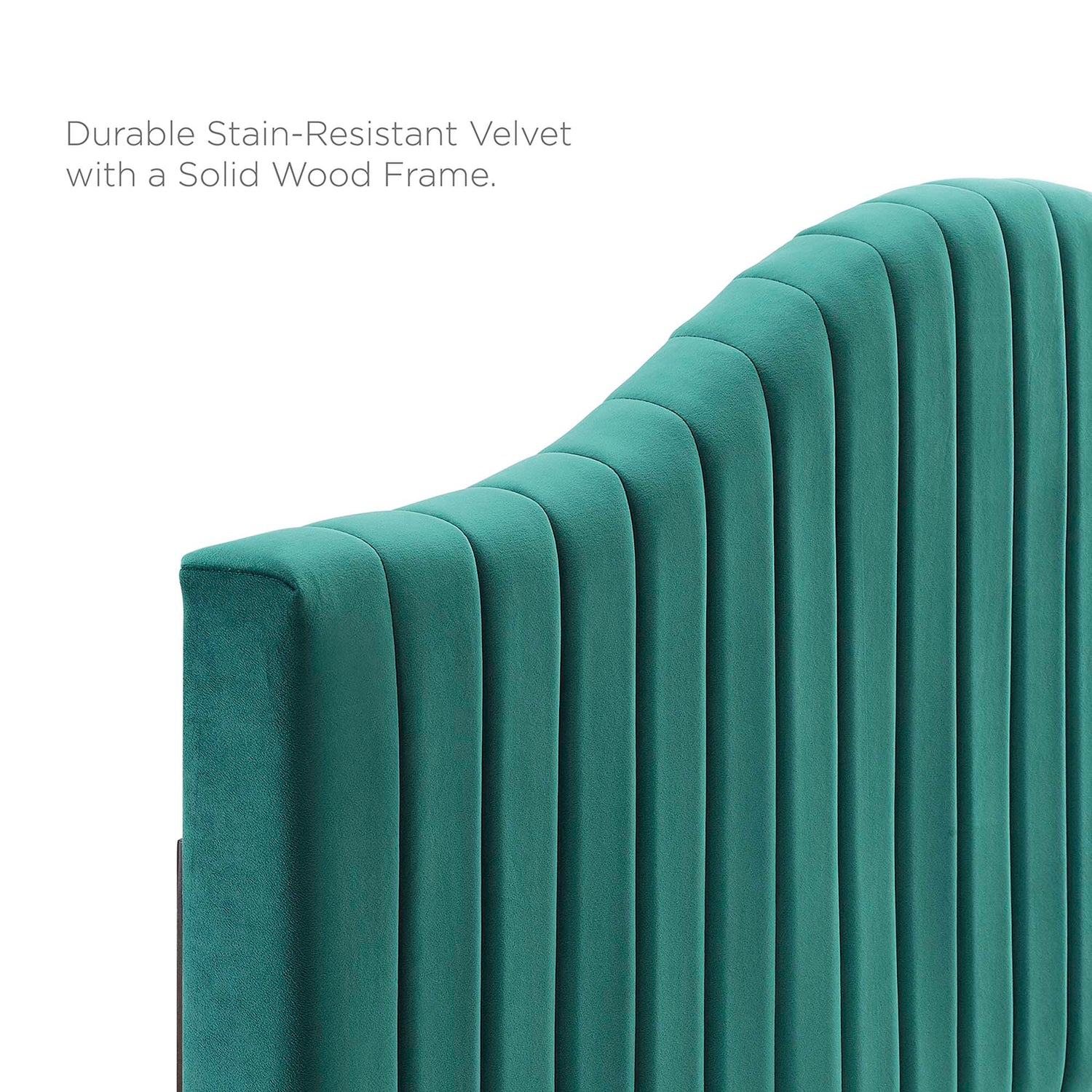 Brielle Channel Tufted Performance Velvet Headboard by Modway